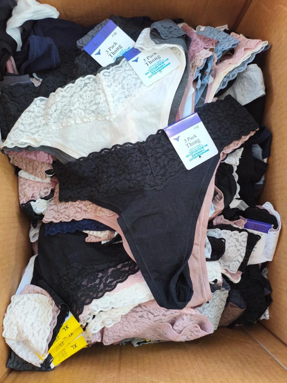 Ladies thong 3pcs Pack