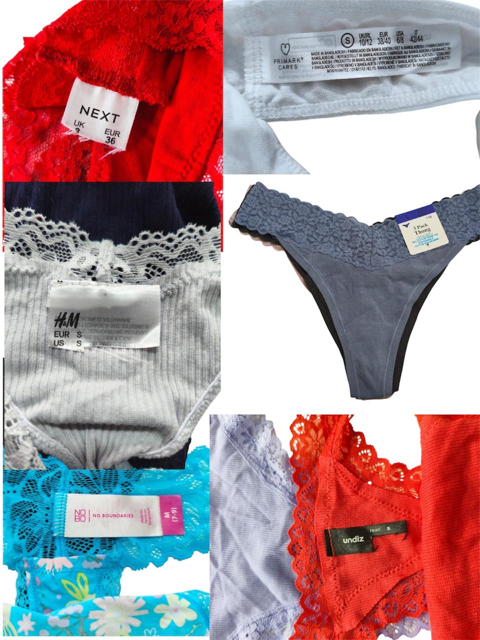 Ladies thong 3pcs Pack