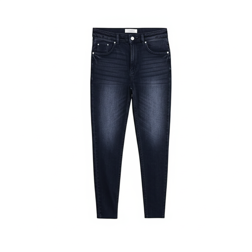 Ladies High Rise Fit Mom Jeans
