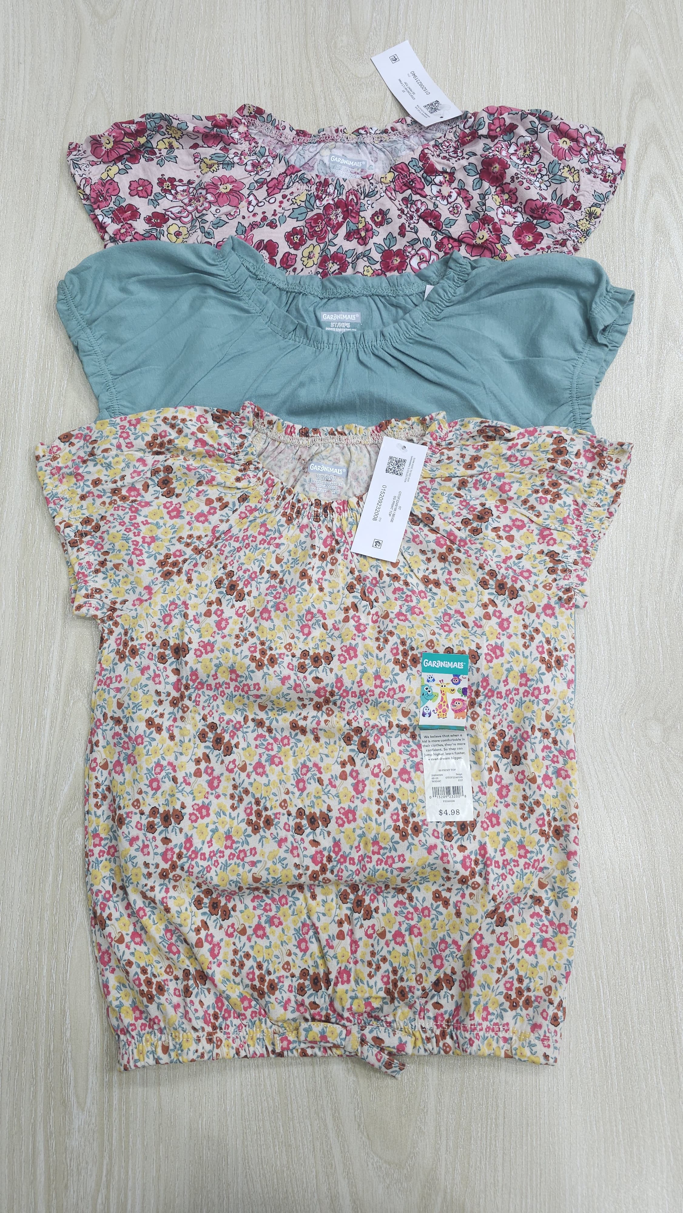 Girls Floral Tops