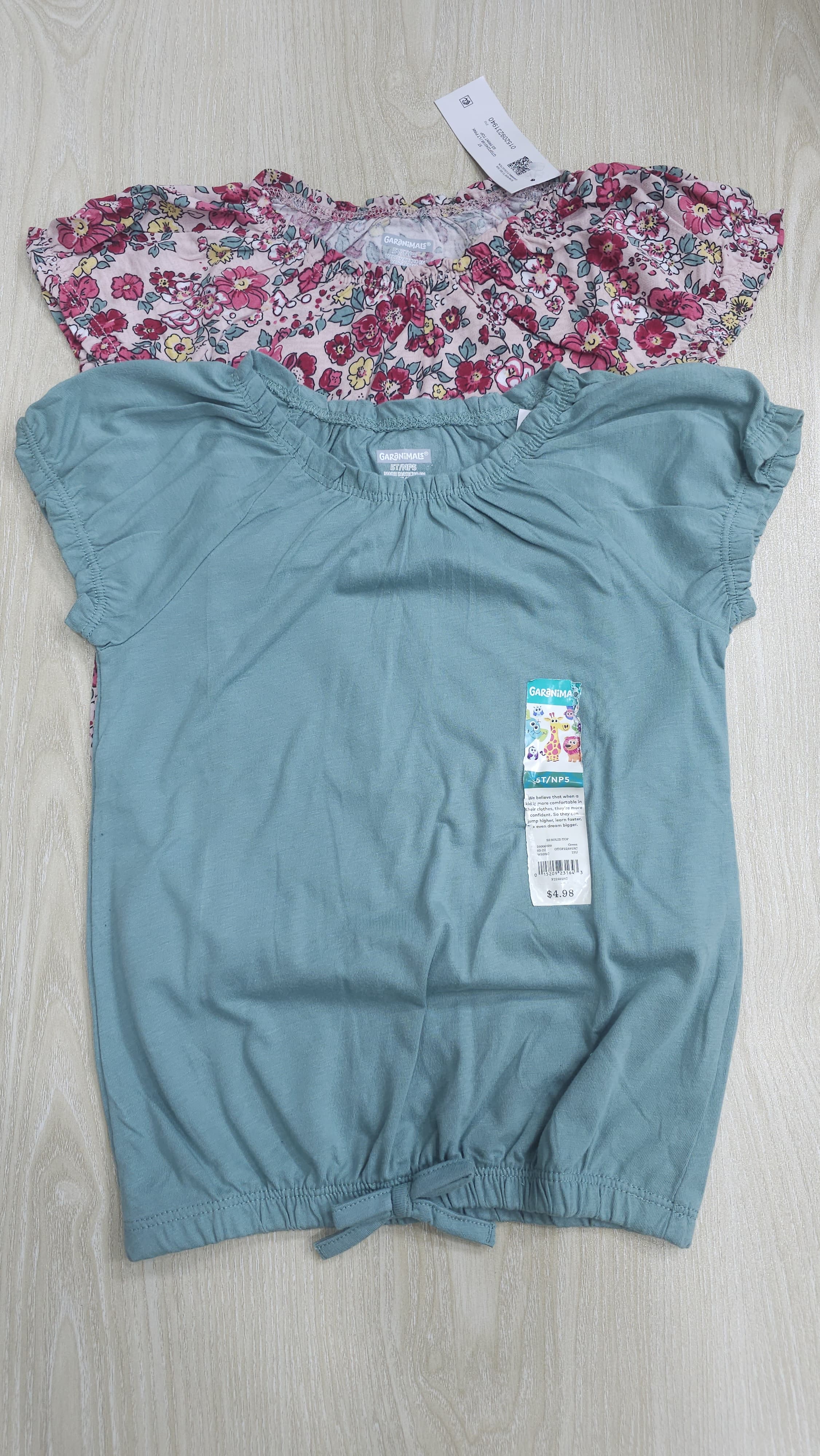 Girls Floral Tops