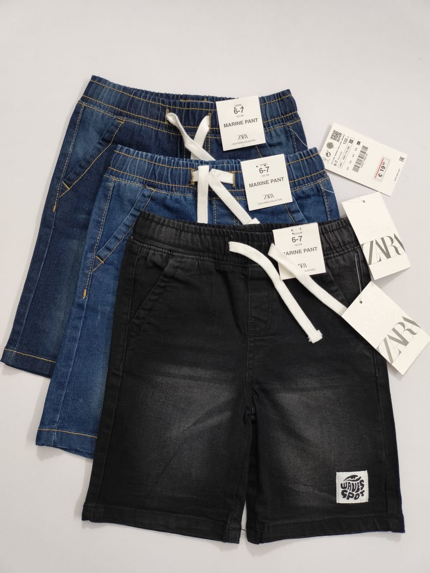 Denim Short Pant Kids and Boys