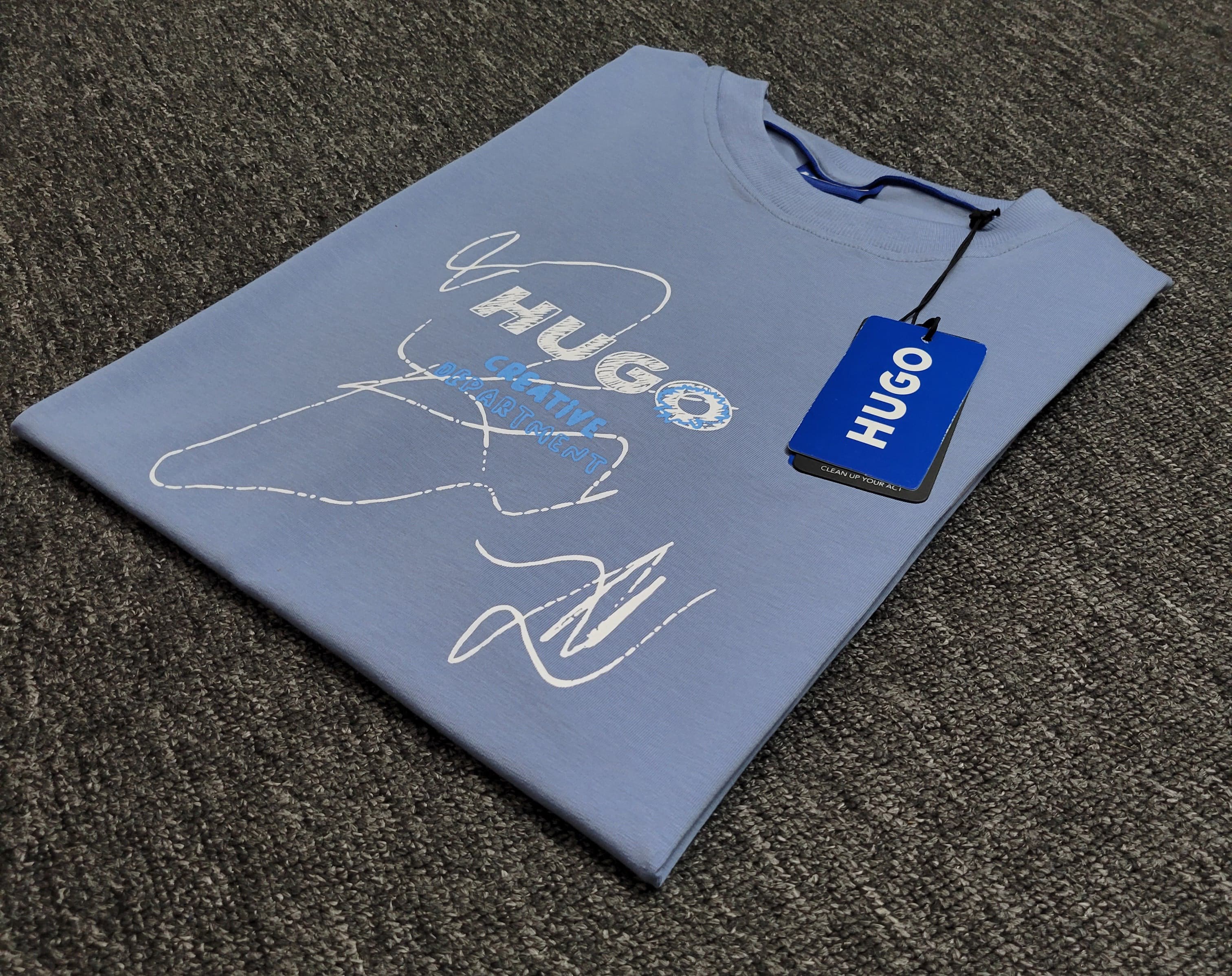 Hugo Boss Graphic T-Shirt – Cotton Stretch Comfort