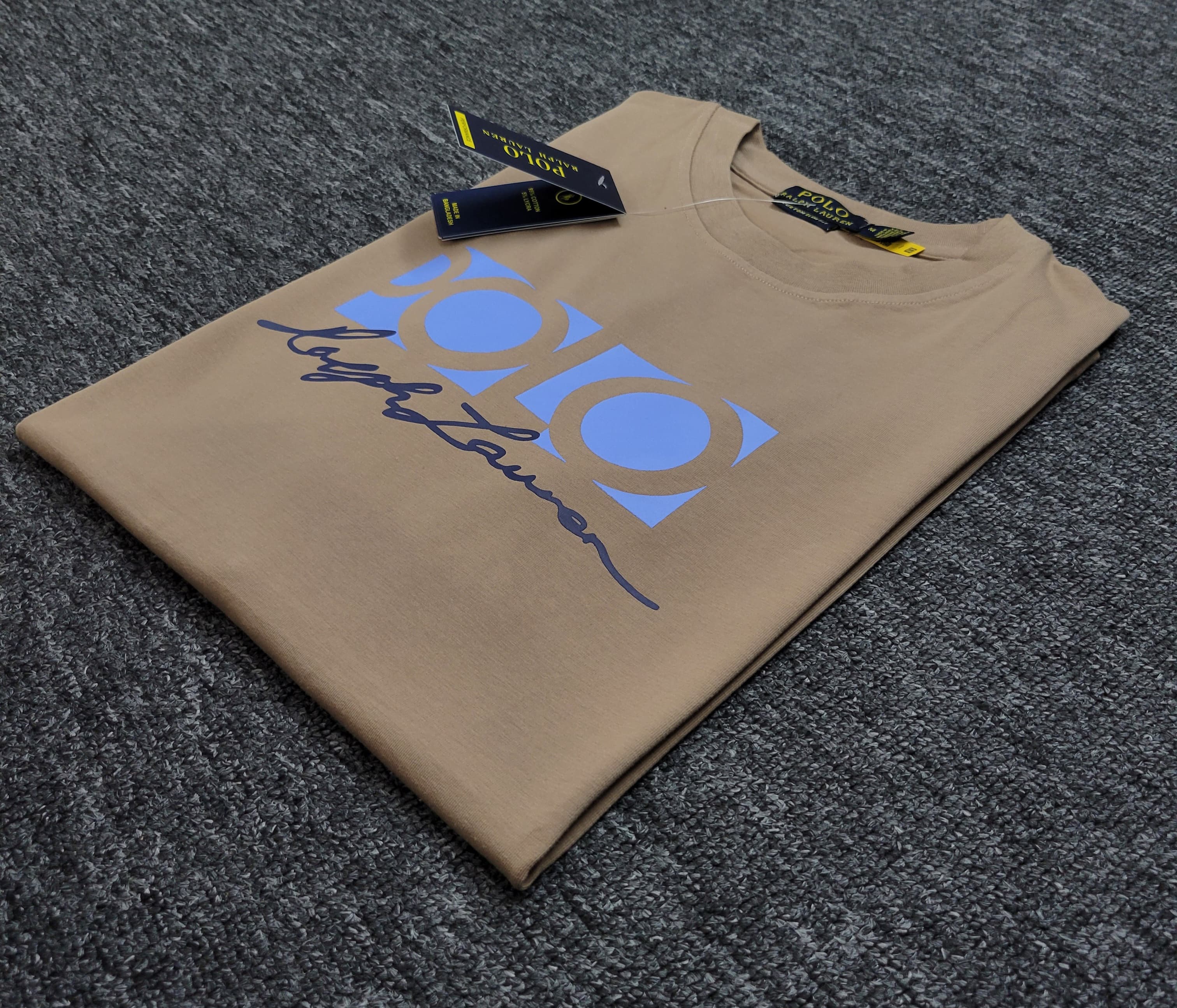 Polo Ralph Lauren Logo Cotton T-Shirt.