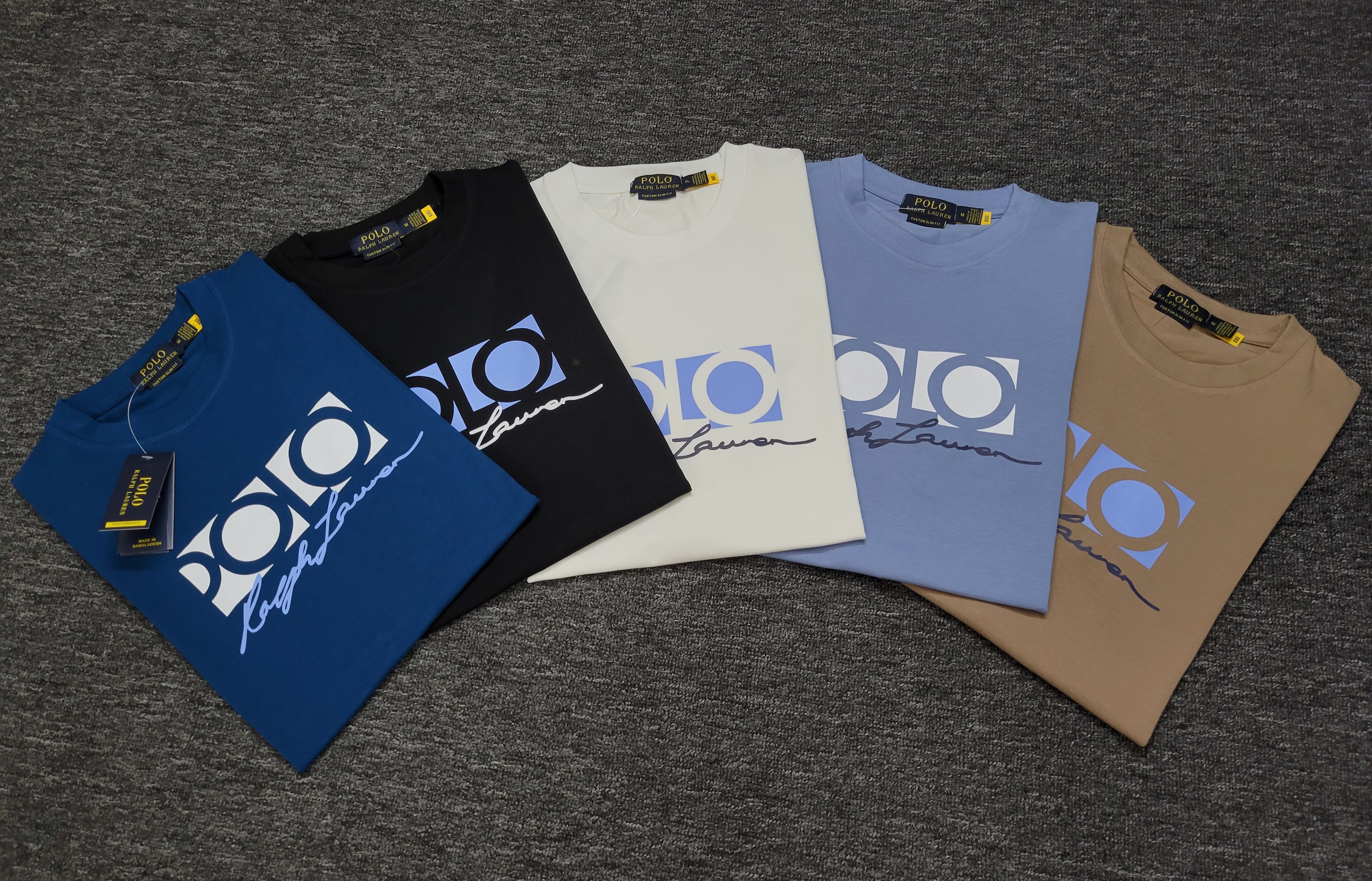 Polo Ralph Lauren Logo Cotton T-Shirt.