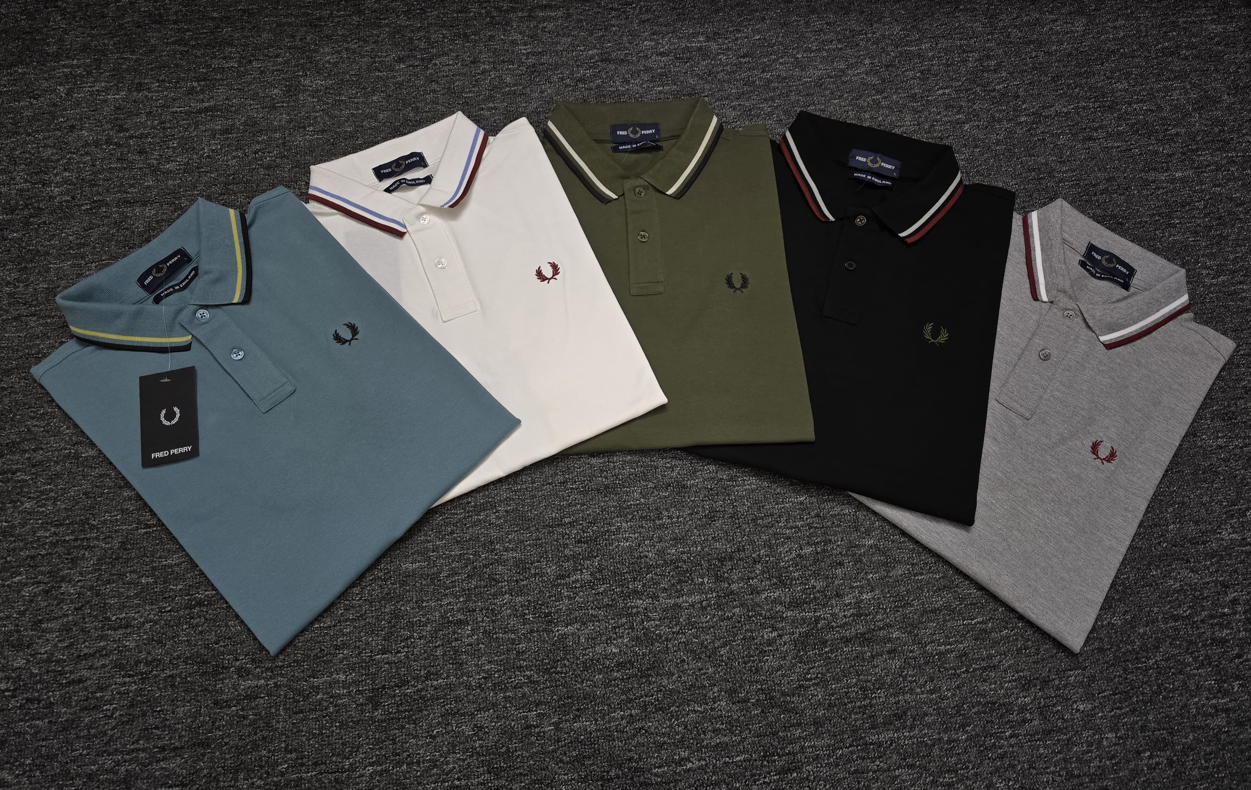 Fred Perry Men's Embroidery Polo (Custom Order)