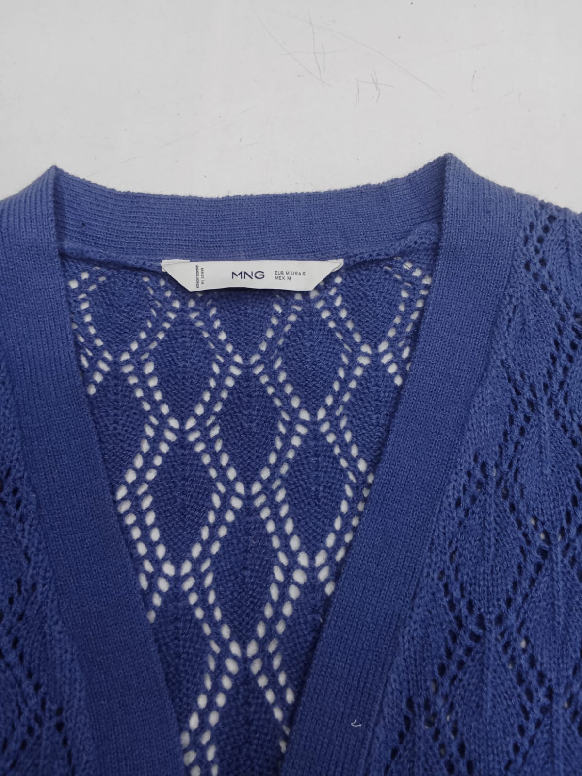 Ladies Knitted Tie-Front Cardigan
