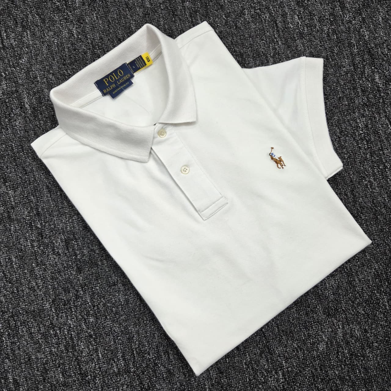 Ralph Lauren Cotton Polo Shirt – Custom Fit