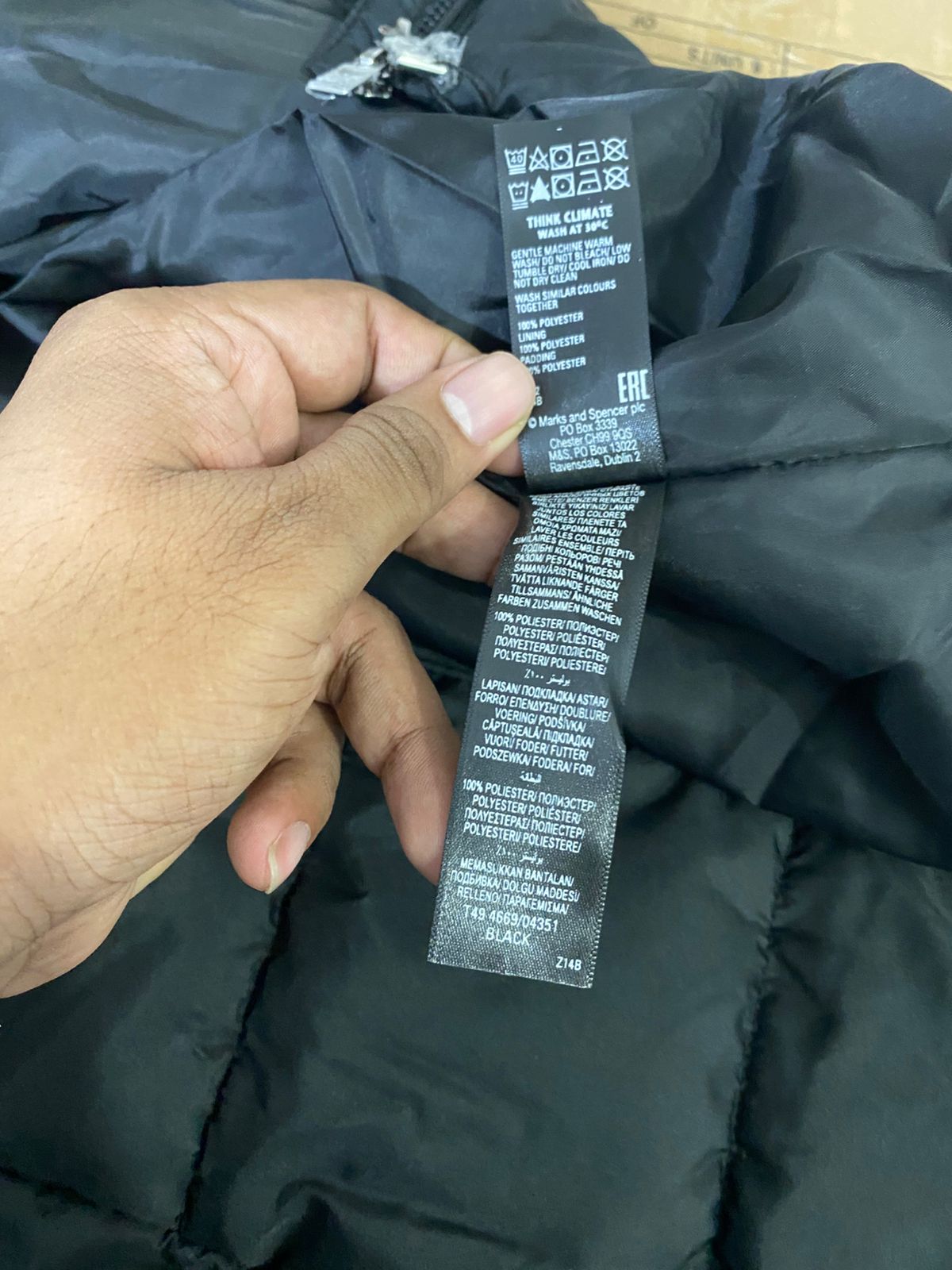 M&S Collection Recycled Thermowarmth™ Hooded Puffer Jacket