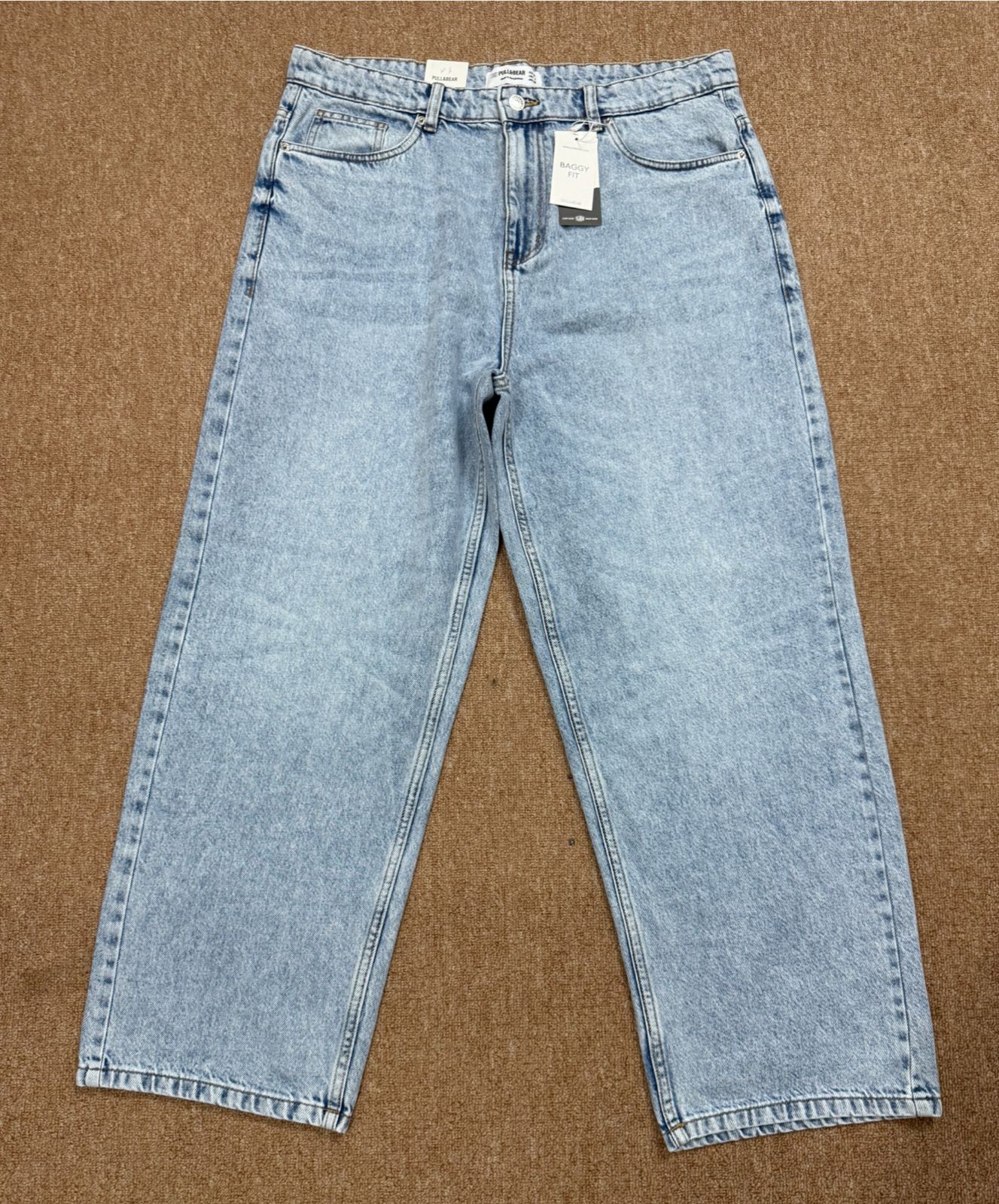 Pull & Bear Men Baggy Fit Jeans