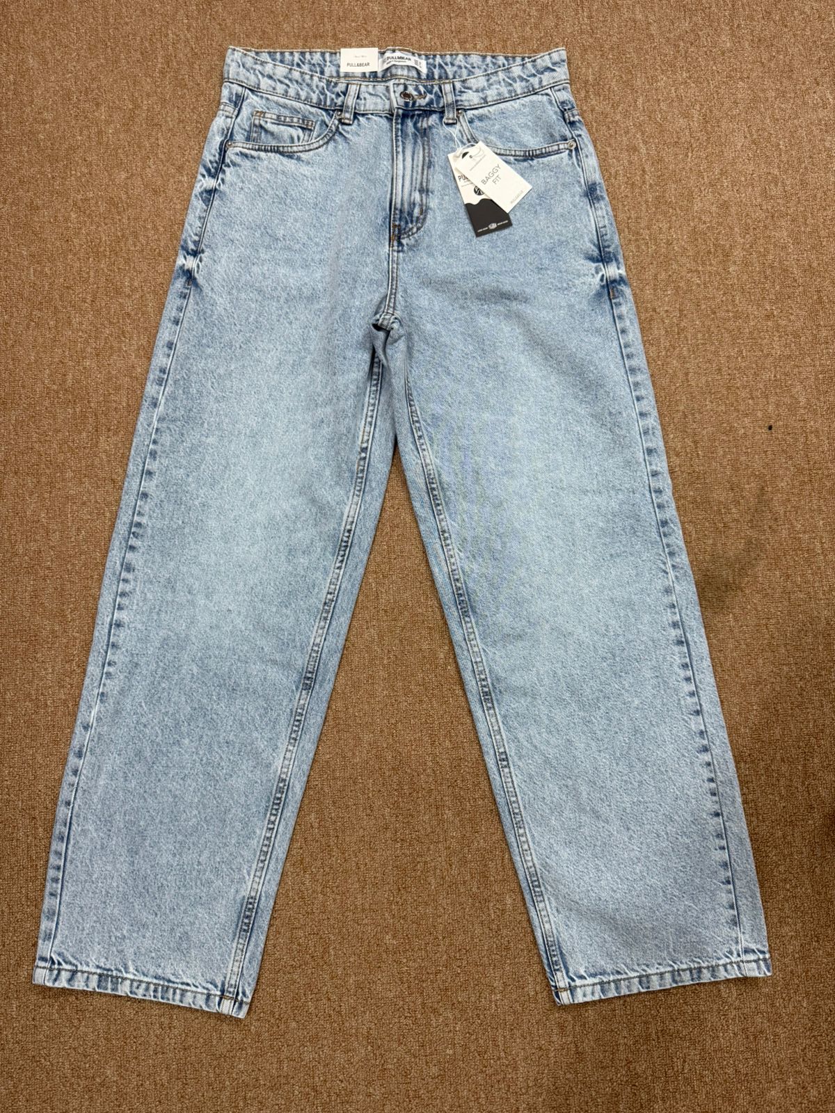 Pull & Bear Men Baggy Fit Jeans