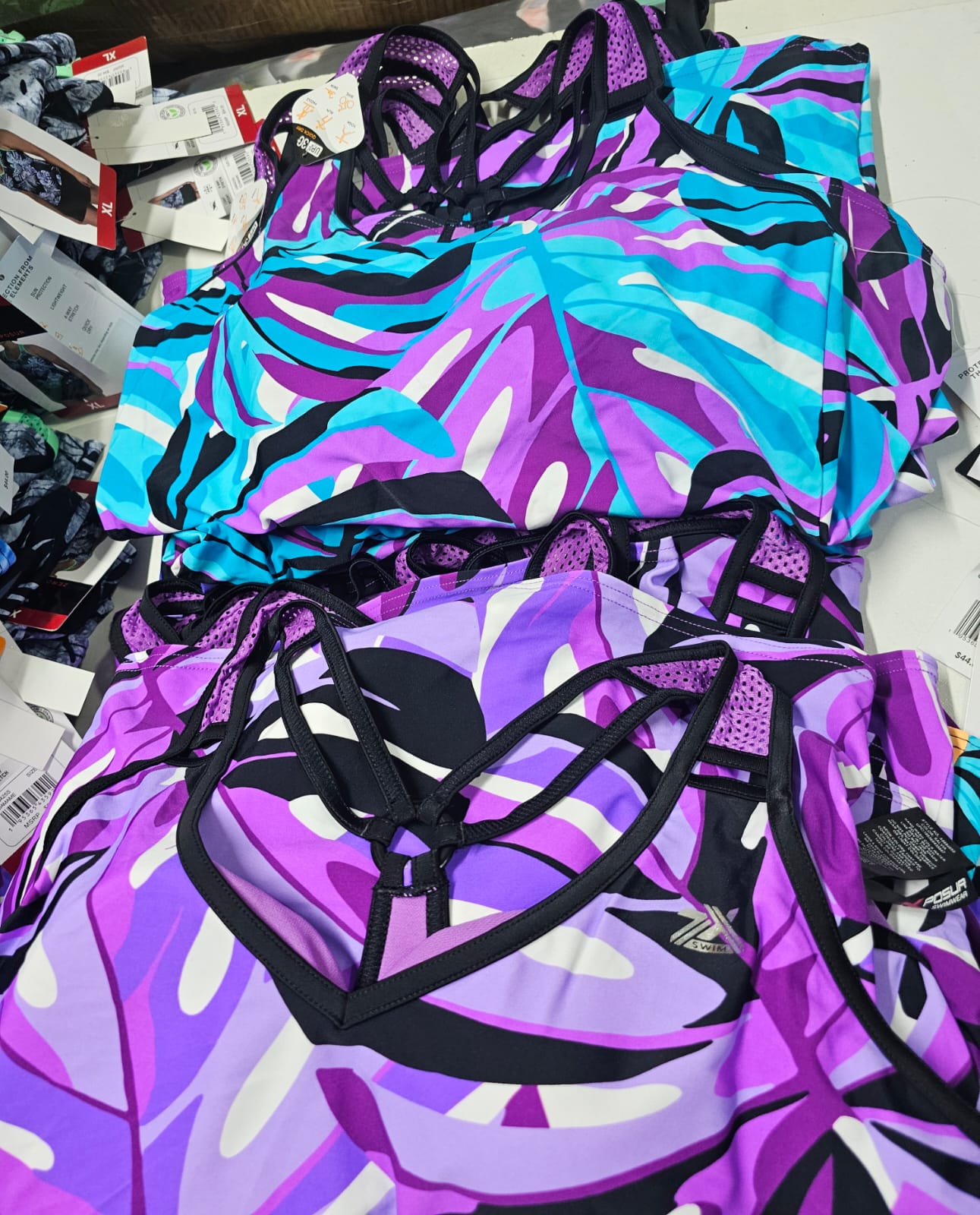 ZeroXposur Women's Scuba Tankini Swimsuits