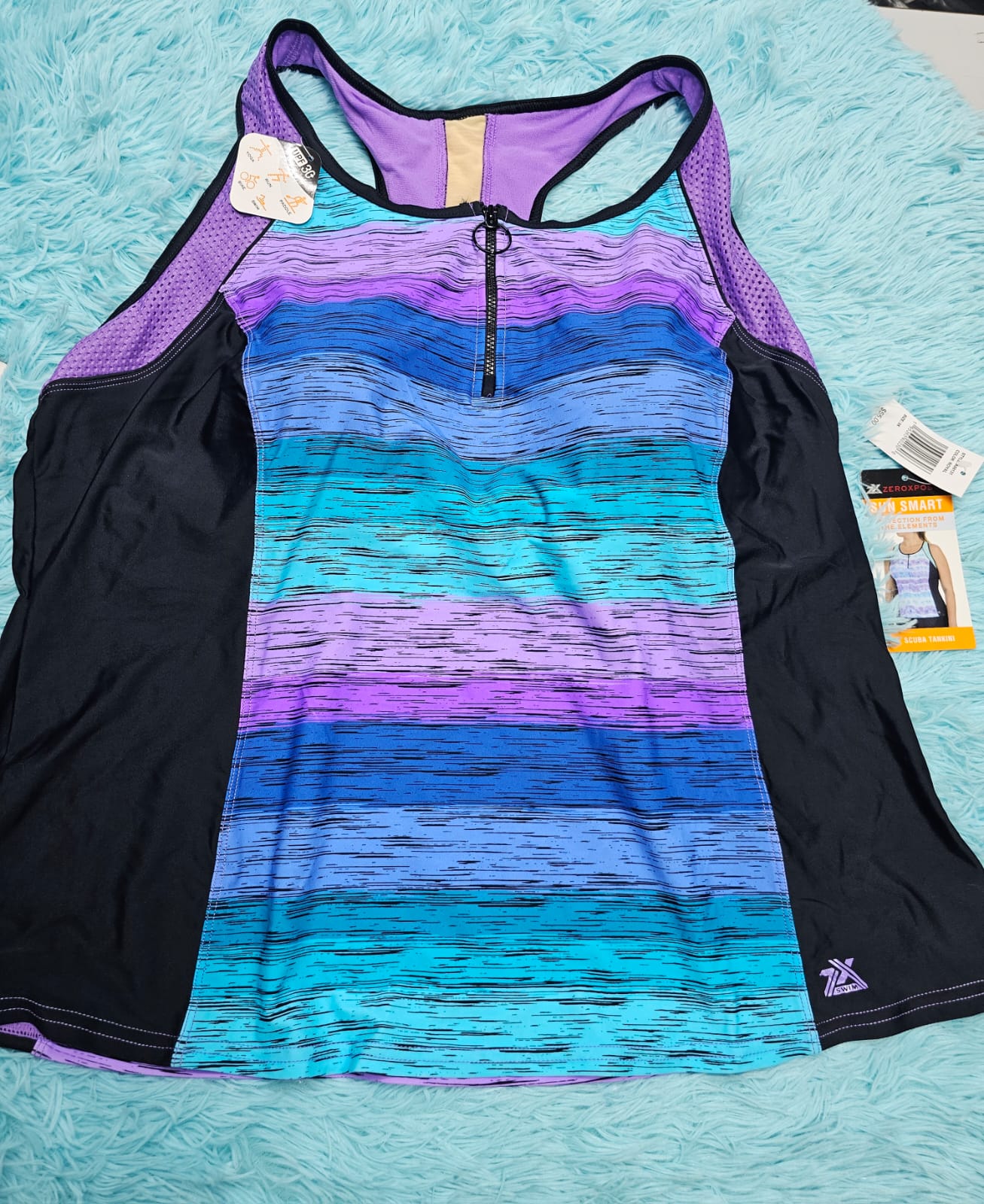 ZeroXposur Women's Scuba Tankini Swimsuits