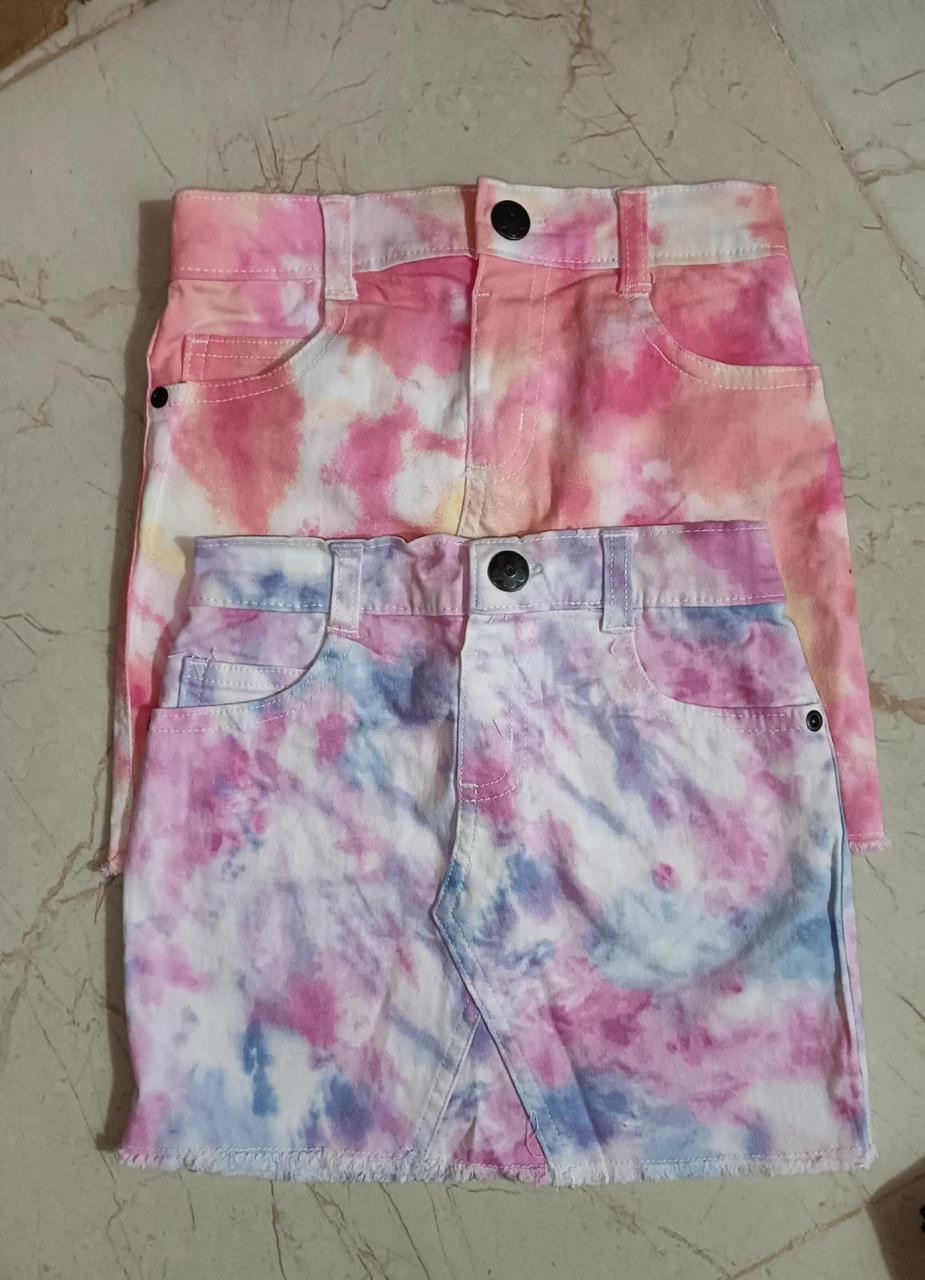 Girls Stretch Twill Skirt