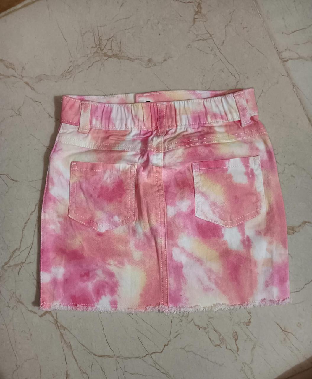 Girls Stretch Twill Skirt