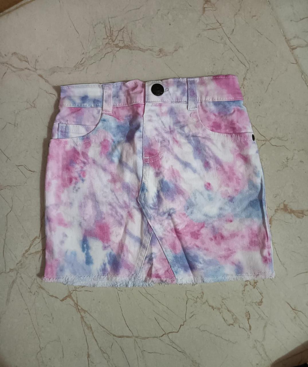 Girls Stretch Twill Skirt