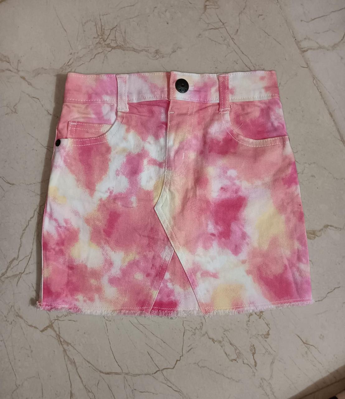 Girls Stretch Twill Skirt