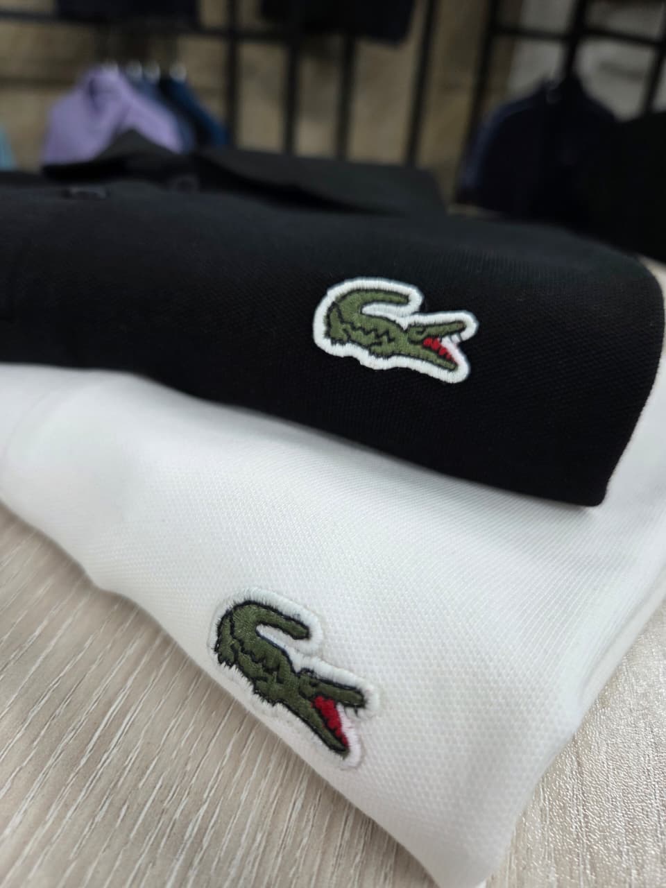 Lacoste Basic 3D Patch Logo T-Shirt | 100% Cotton