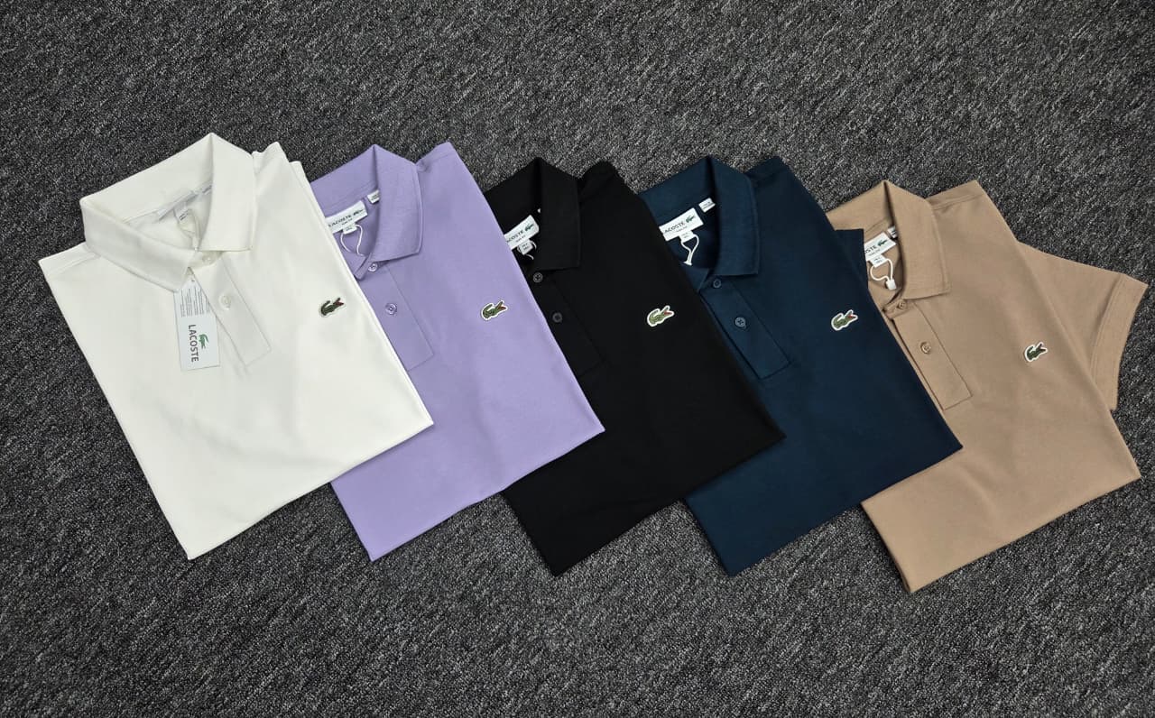 Lacoste Basic 3D Patch Logo T-Shirt | 100% Cotton