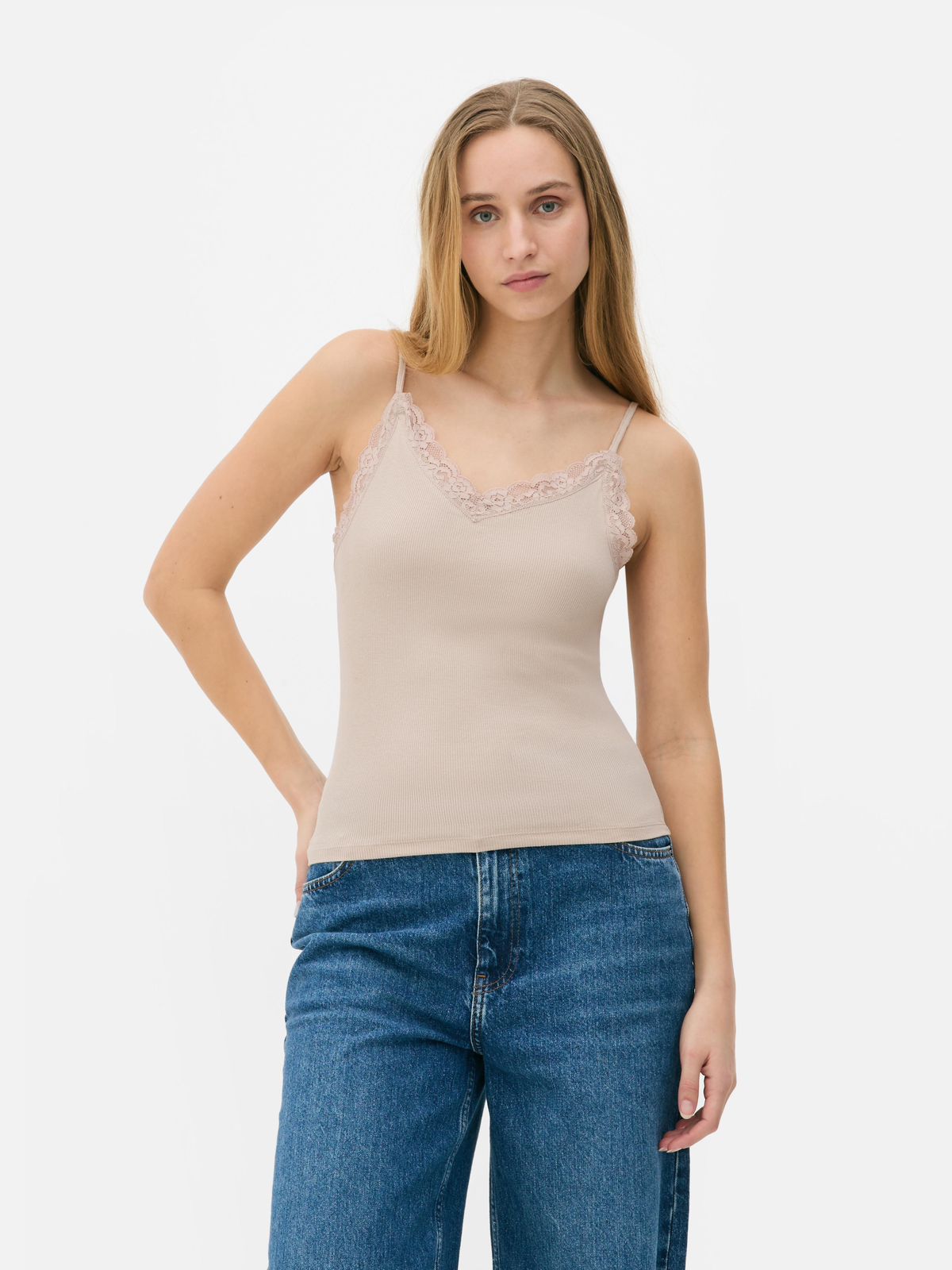 Ladies original Ribbed Lace tops