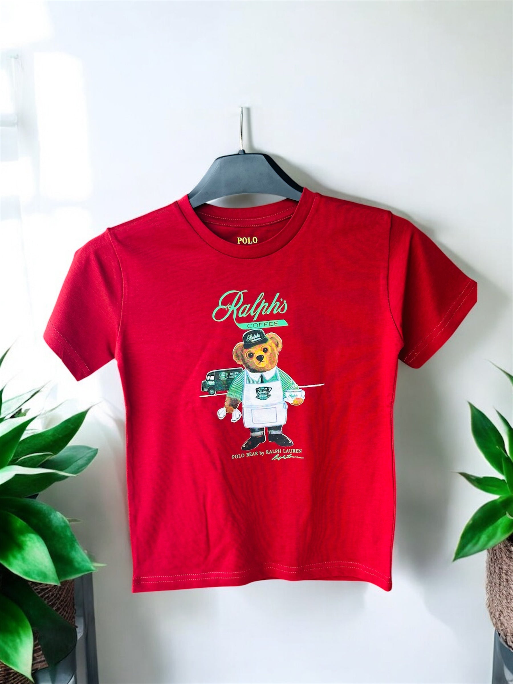 Ralph Lauren Cotton Jersey Graphic Tee
