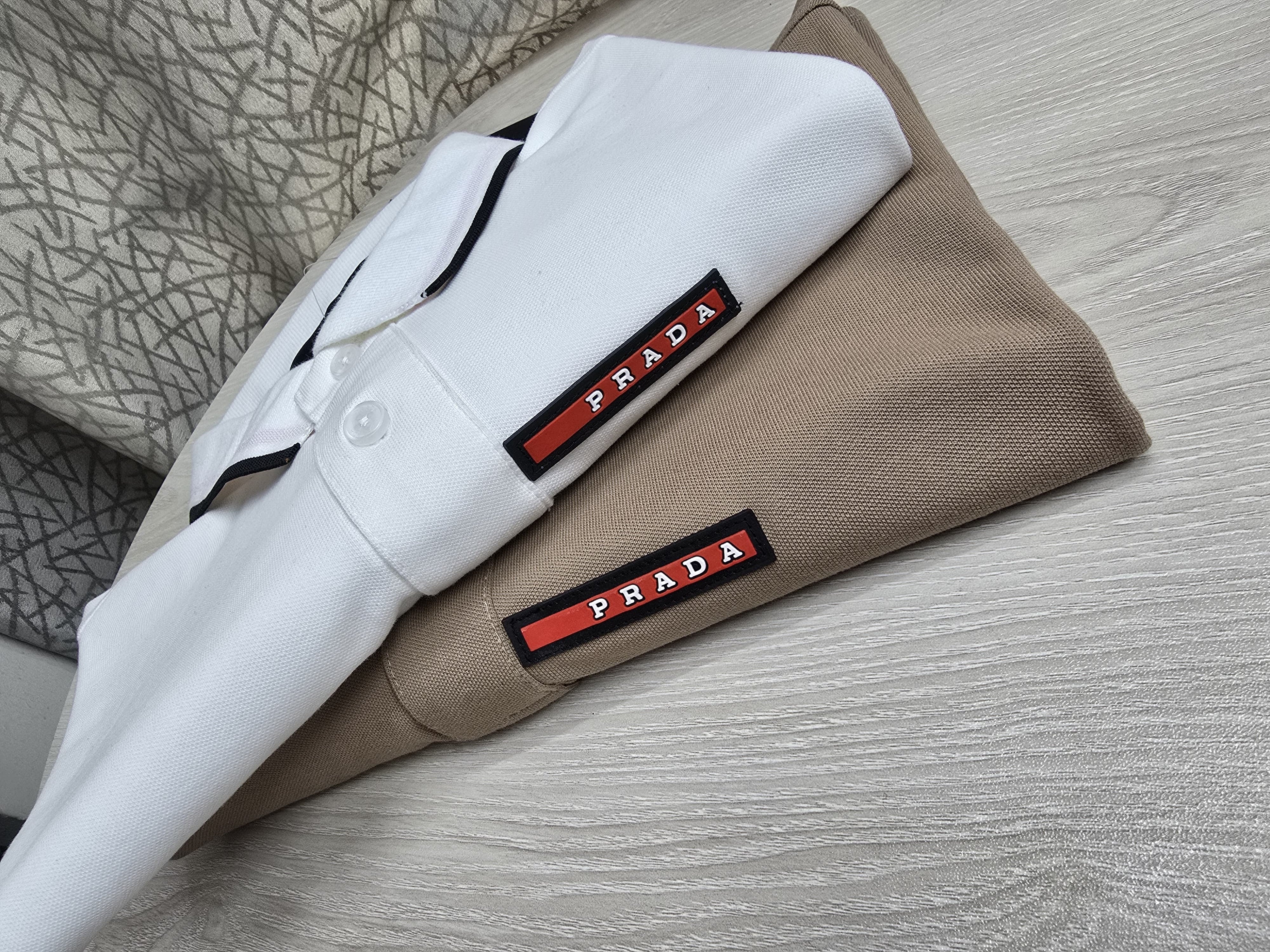 Prada Men's Polo Shirt – Premium Cotton Blend