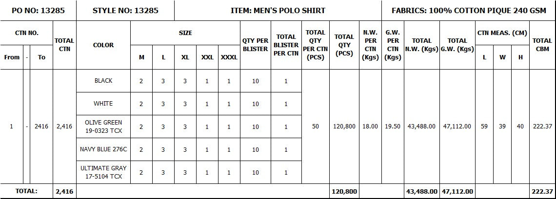 Men’s solid Premium polo shirt