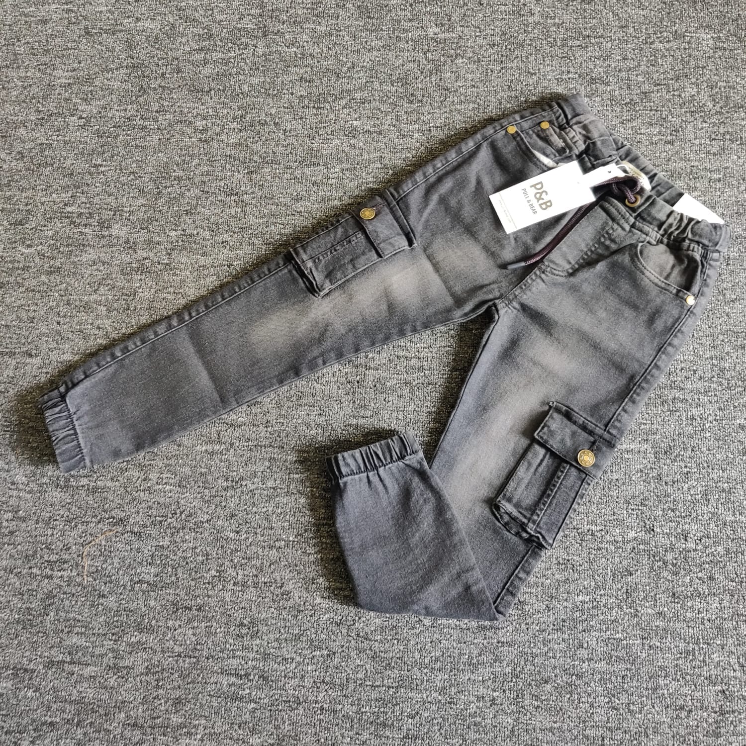 Boys Denim Cargo