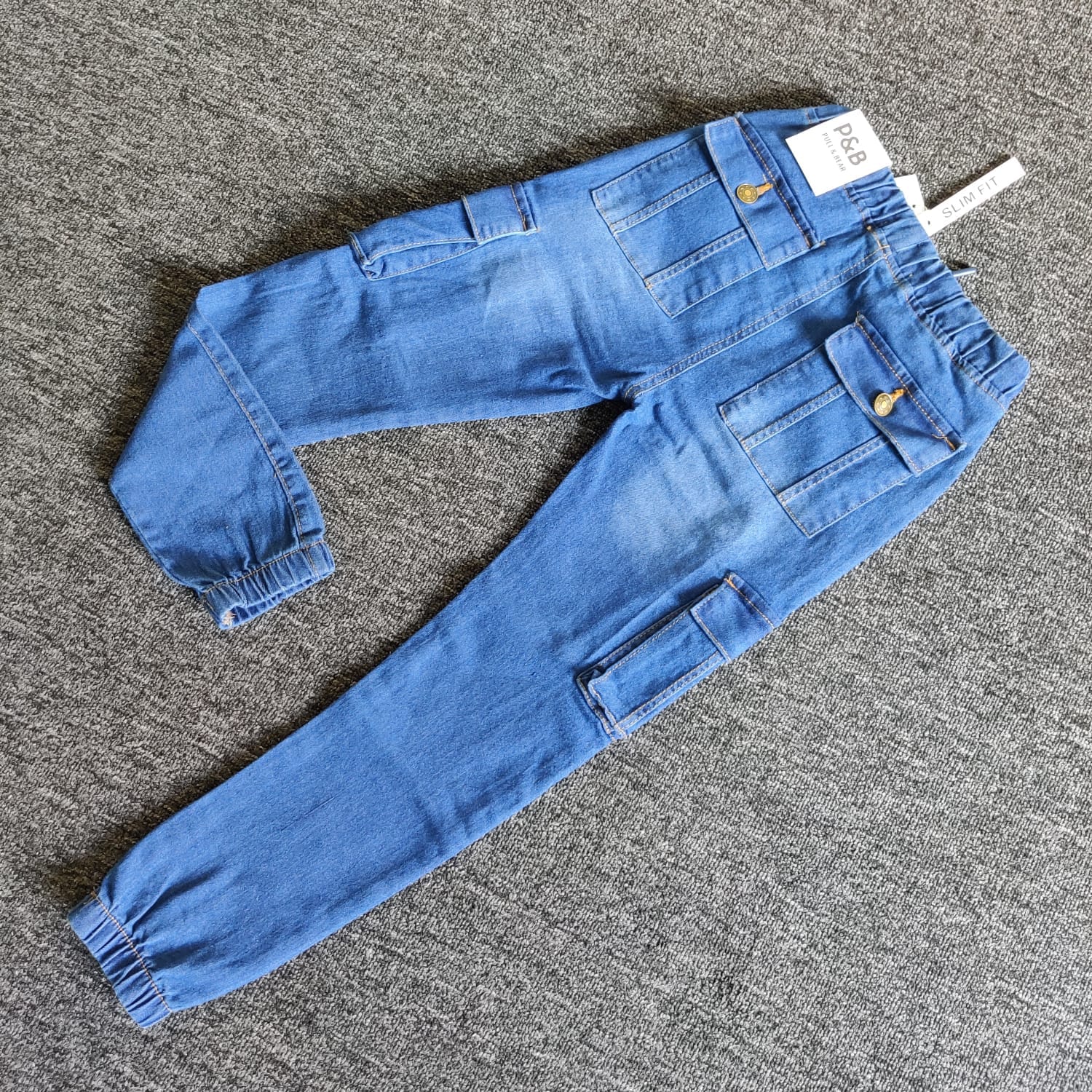 Boys Denim Cargo
