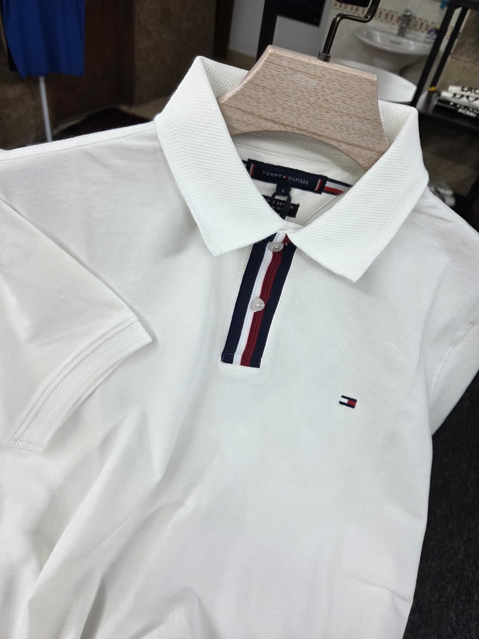 Tommy Hilfiger Polo Shirt – Premium Cotton Blend