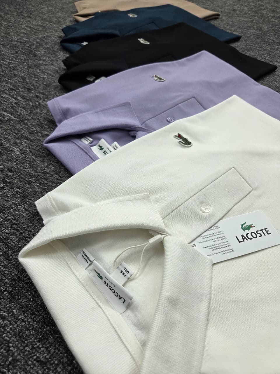Lacoste Basic 3D Patch Logo T-Shirt | 100% Cotton