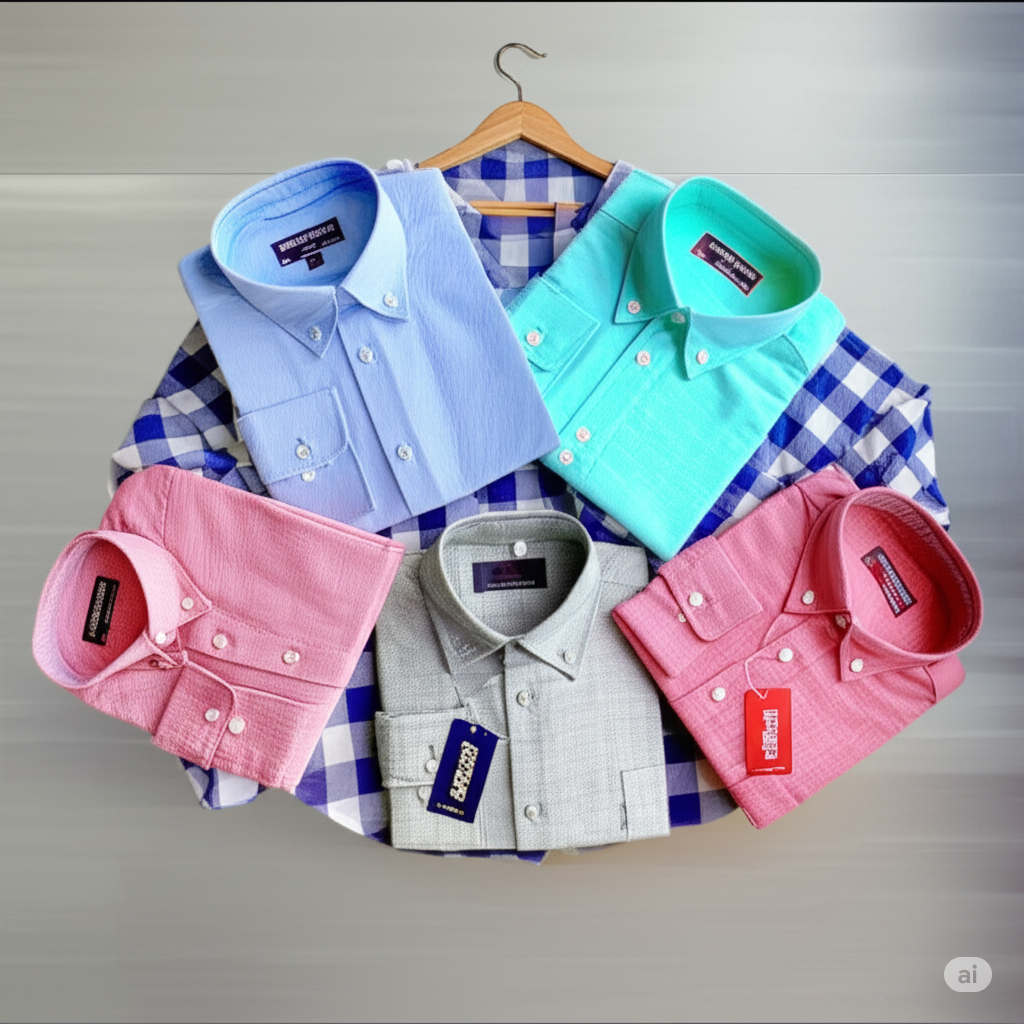 Men’s solid Premium Business shirt
