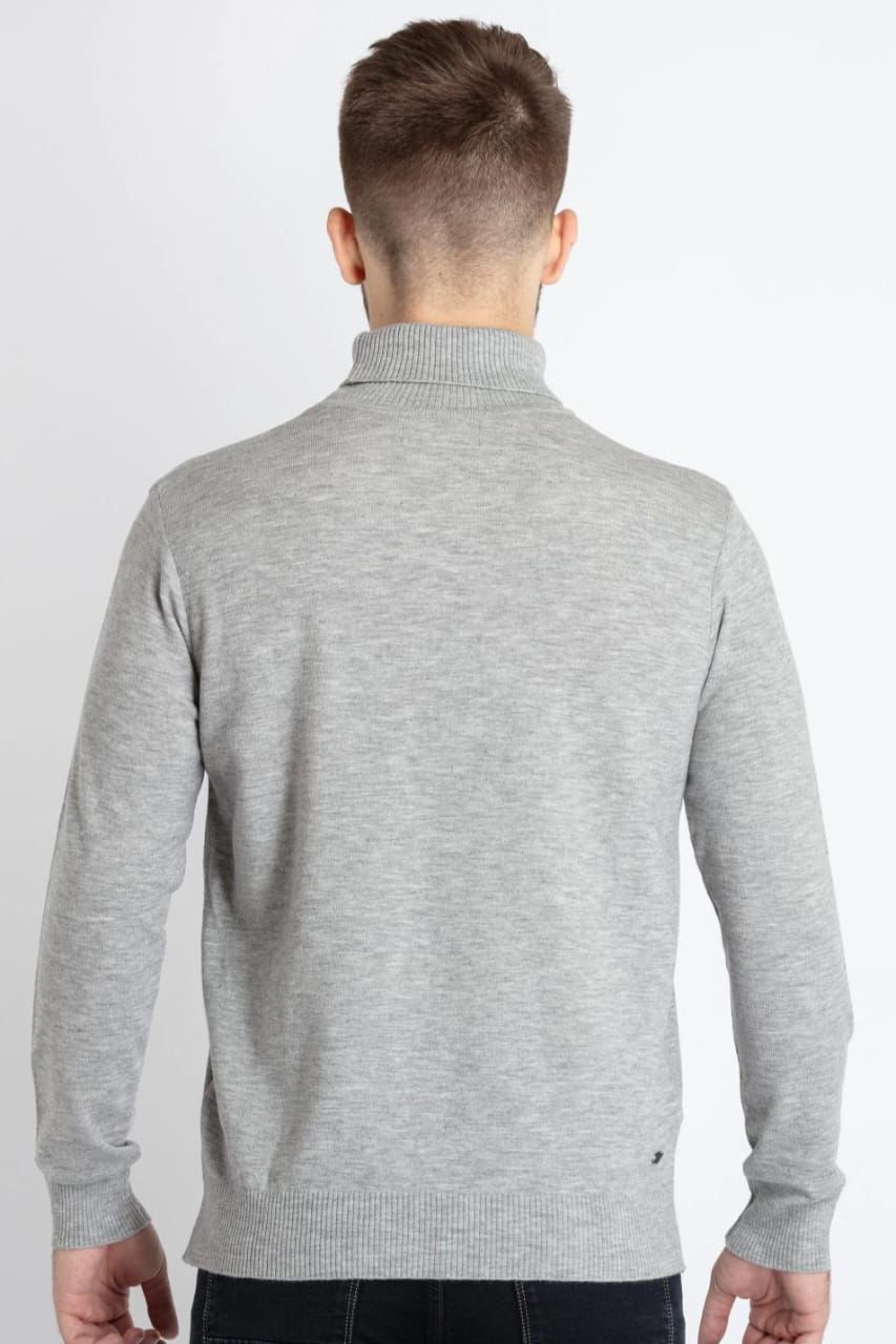Men's High Neck Sweater