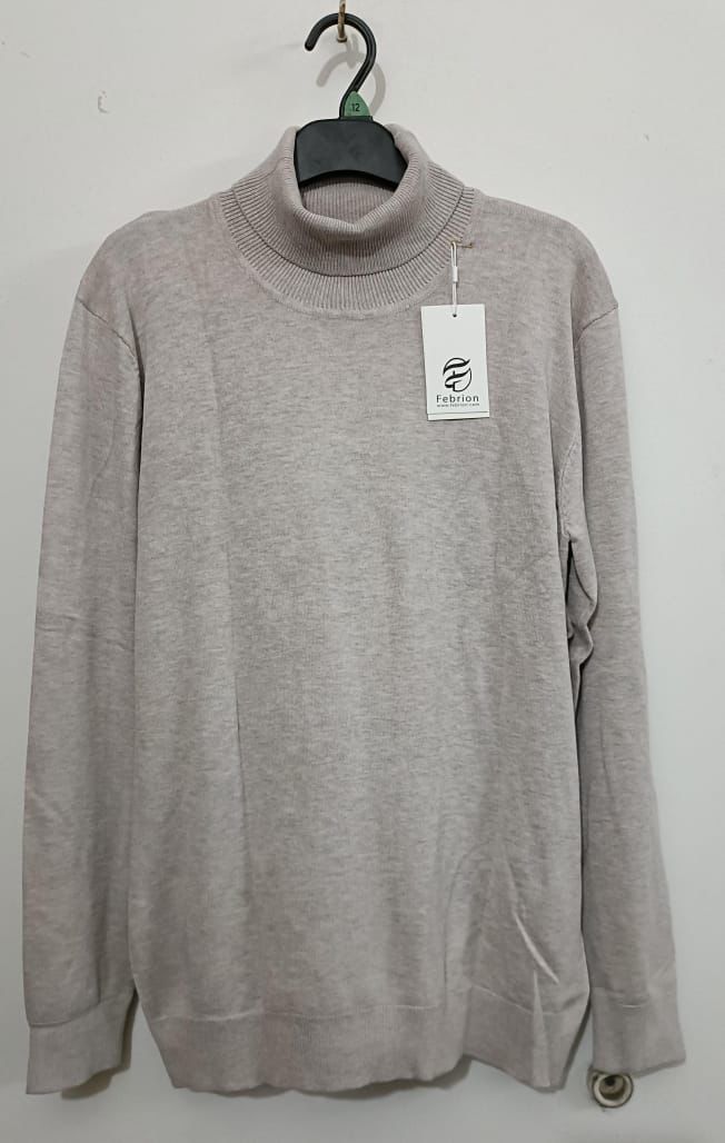 Men's High Neck Sweater