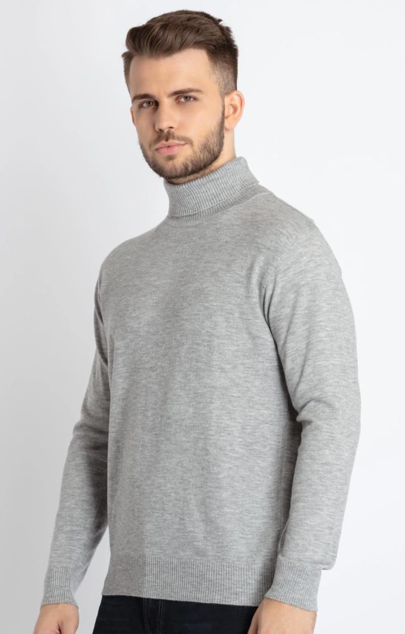 Men's High Neck Sweater