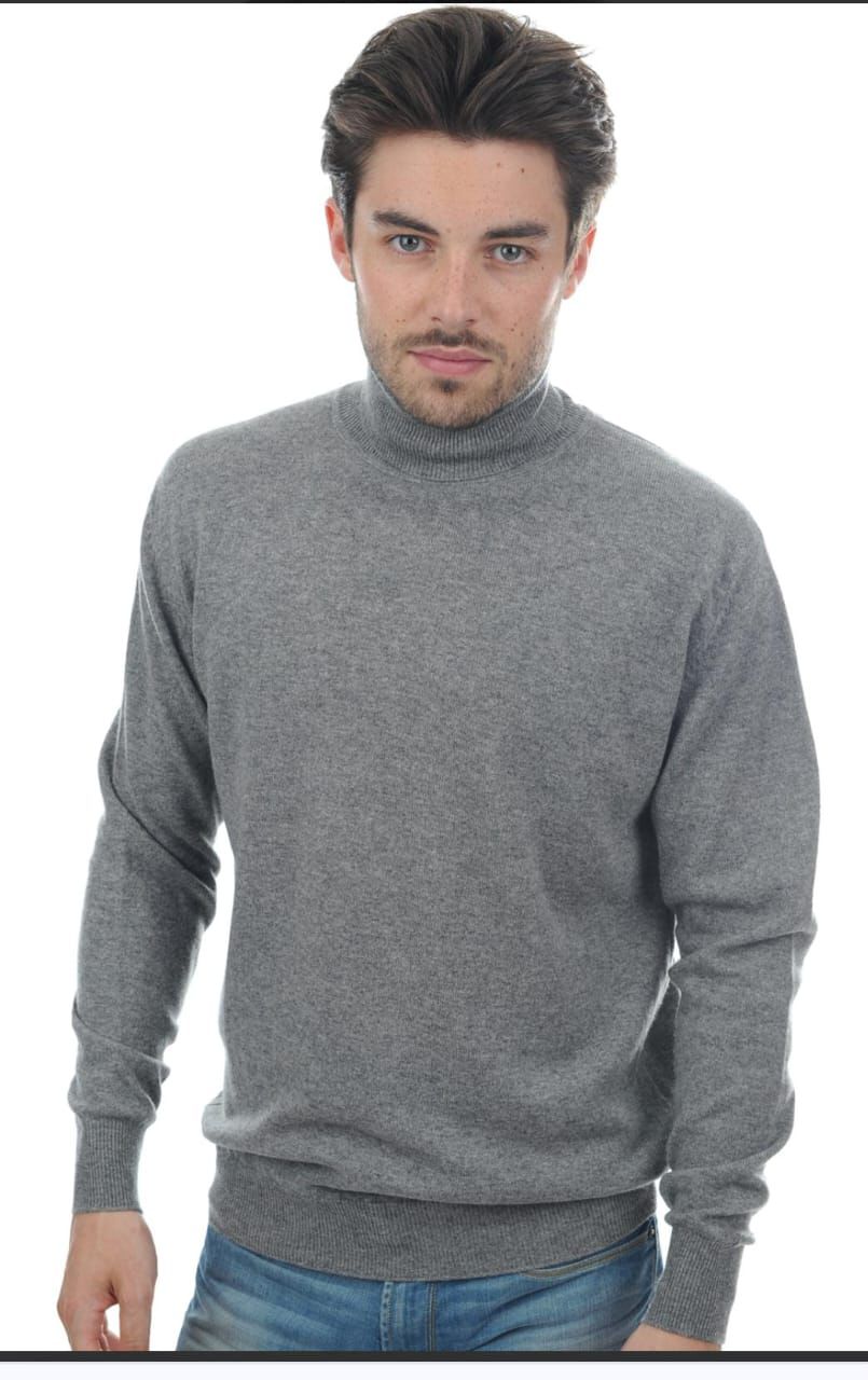 Men's High Neck Sweater