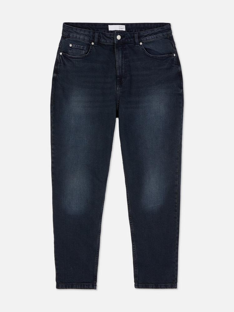 Ladies High Rise Fit Mom Jeans