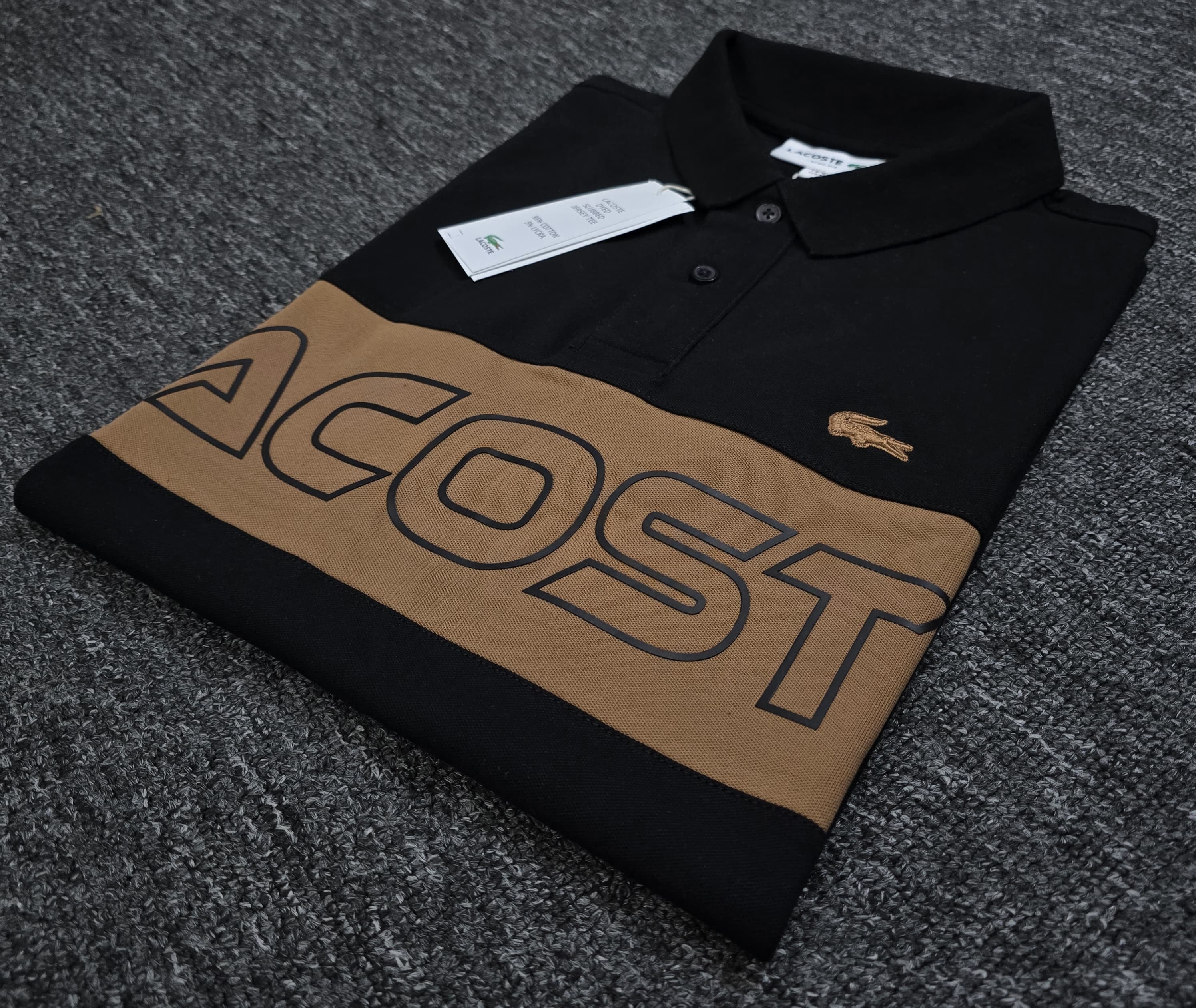 Lacoste Colorblock Logo Premium Polo Shirt