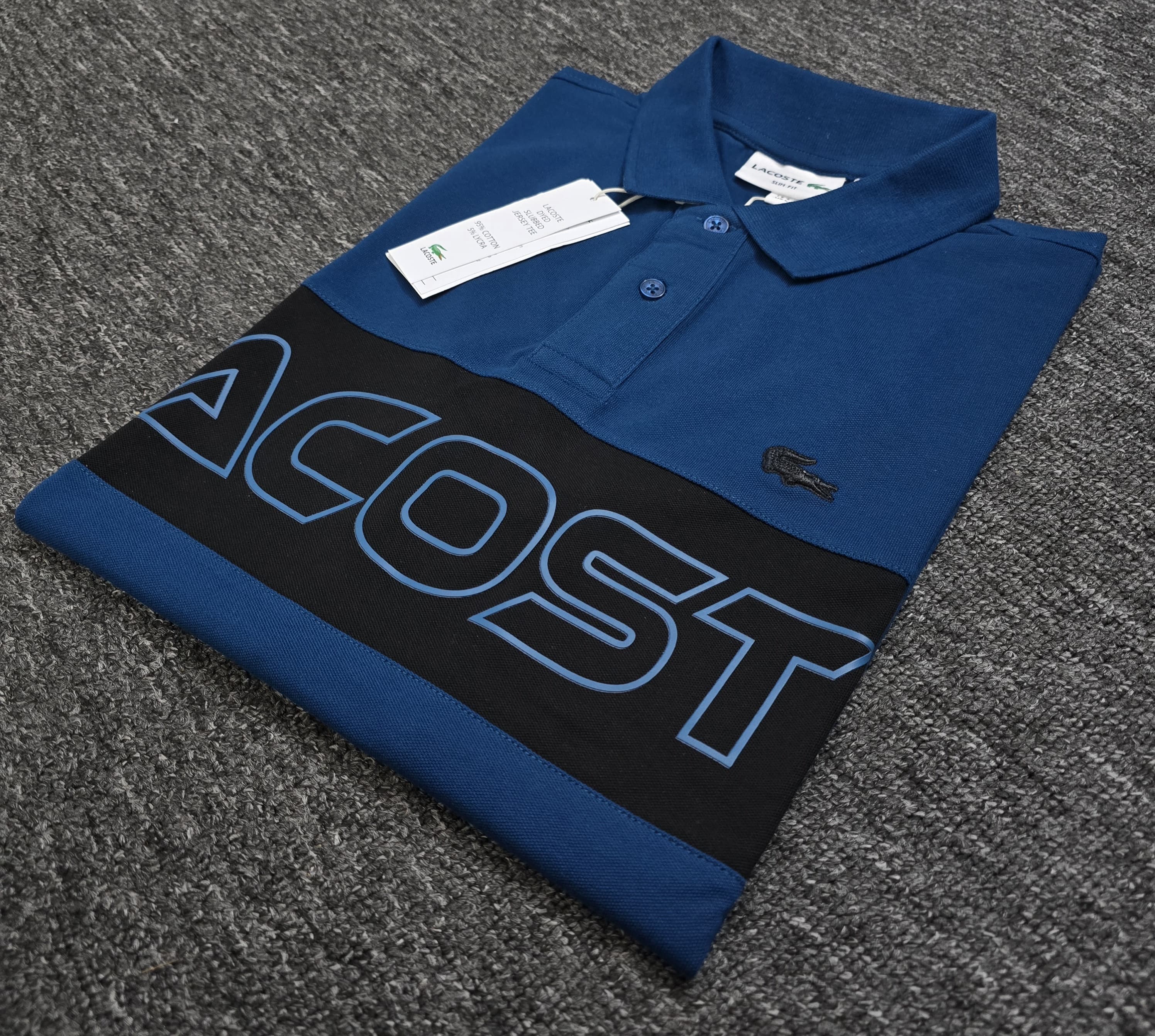 Lacoste Colorblock Logo Premium Polo Shirt