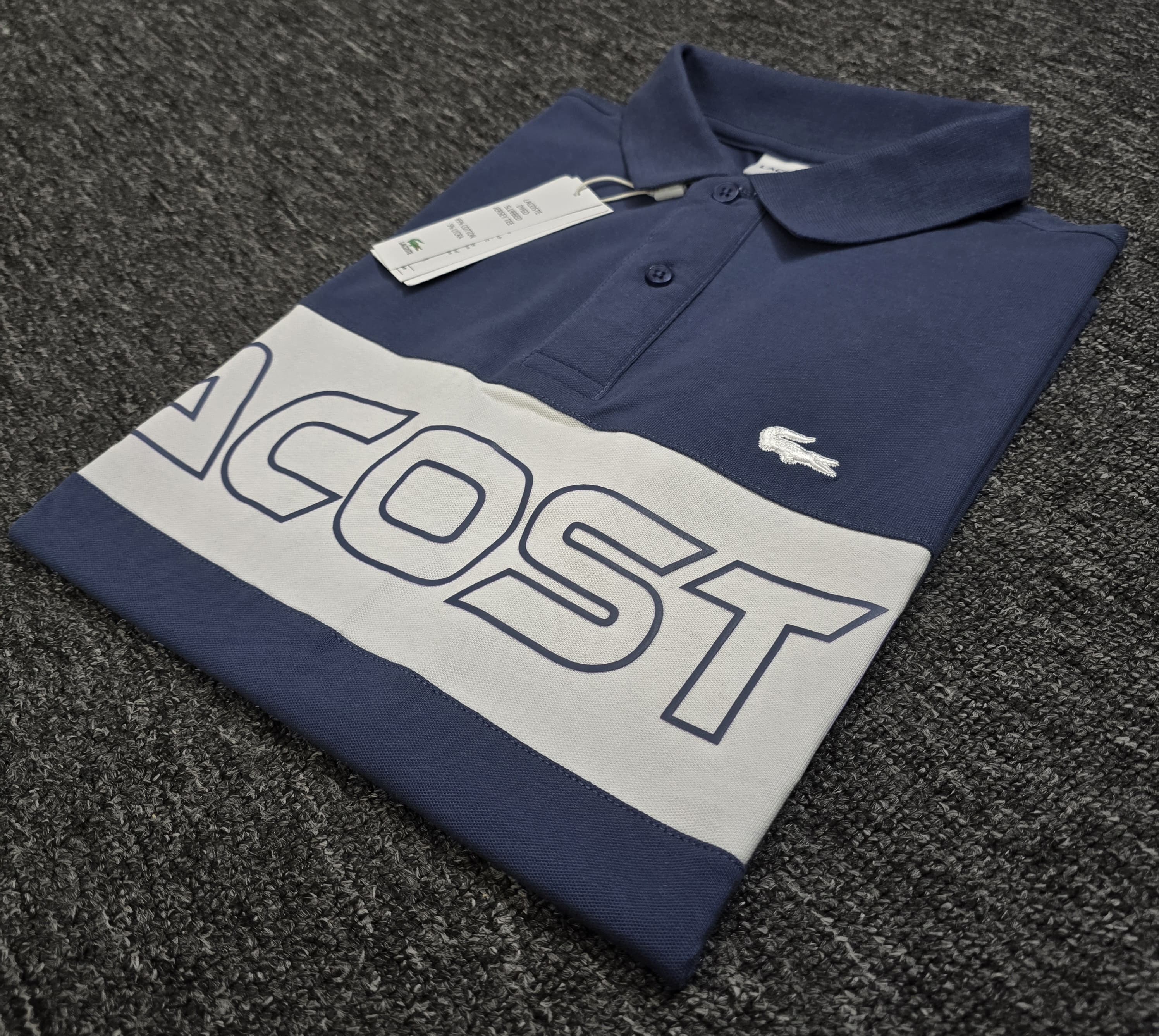 Lacoste Colorblock Logo Premium Polo Shirt