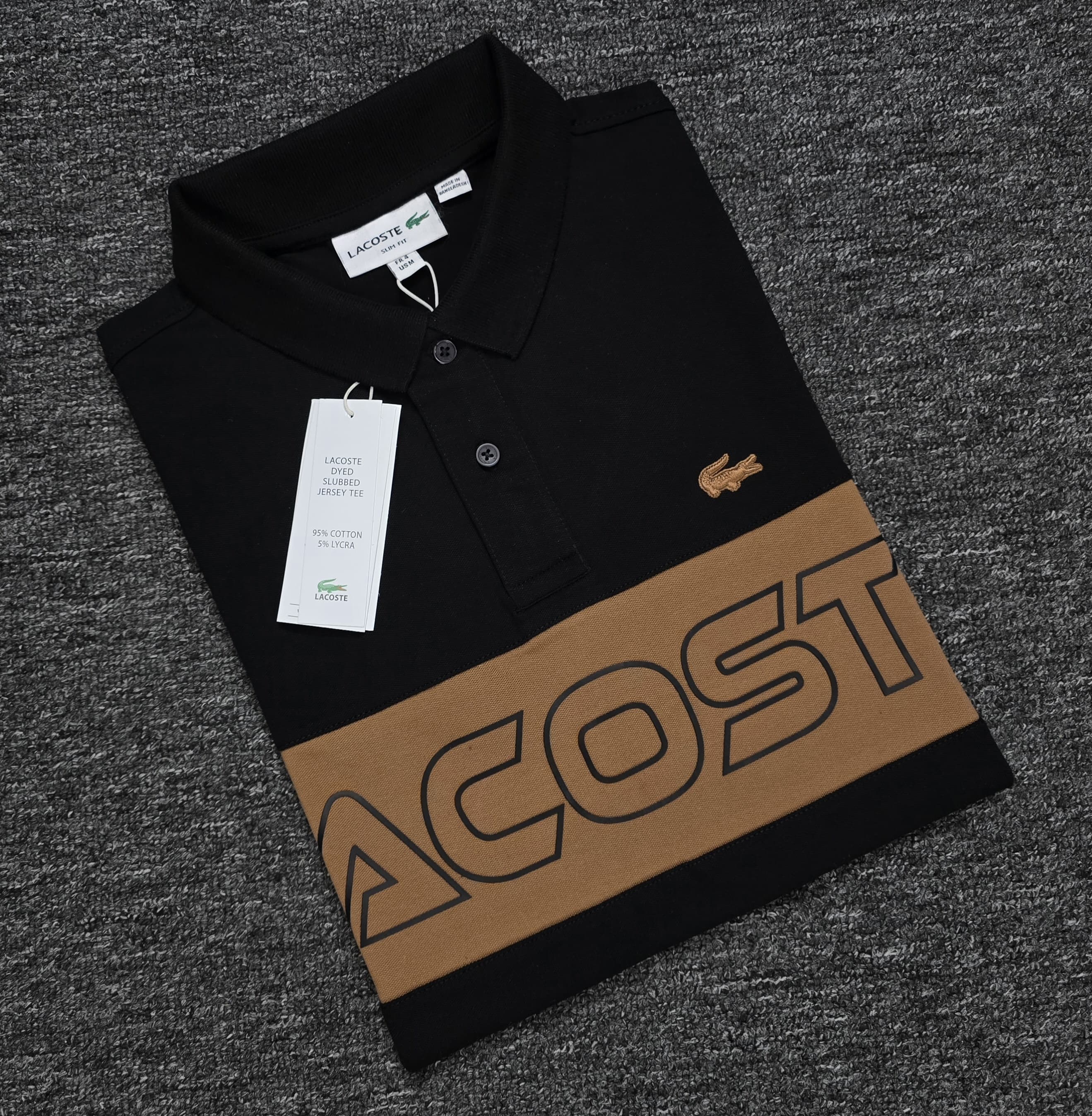 Lacoste Colorblock Logo Premium Polo Shirt
