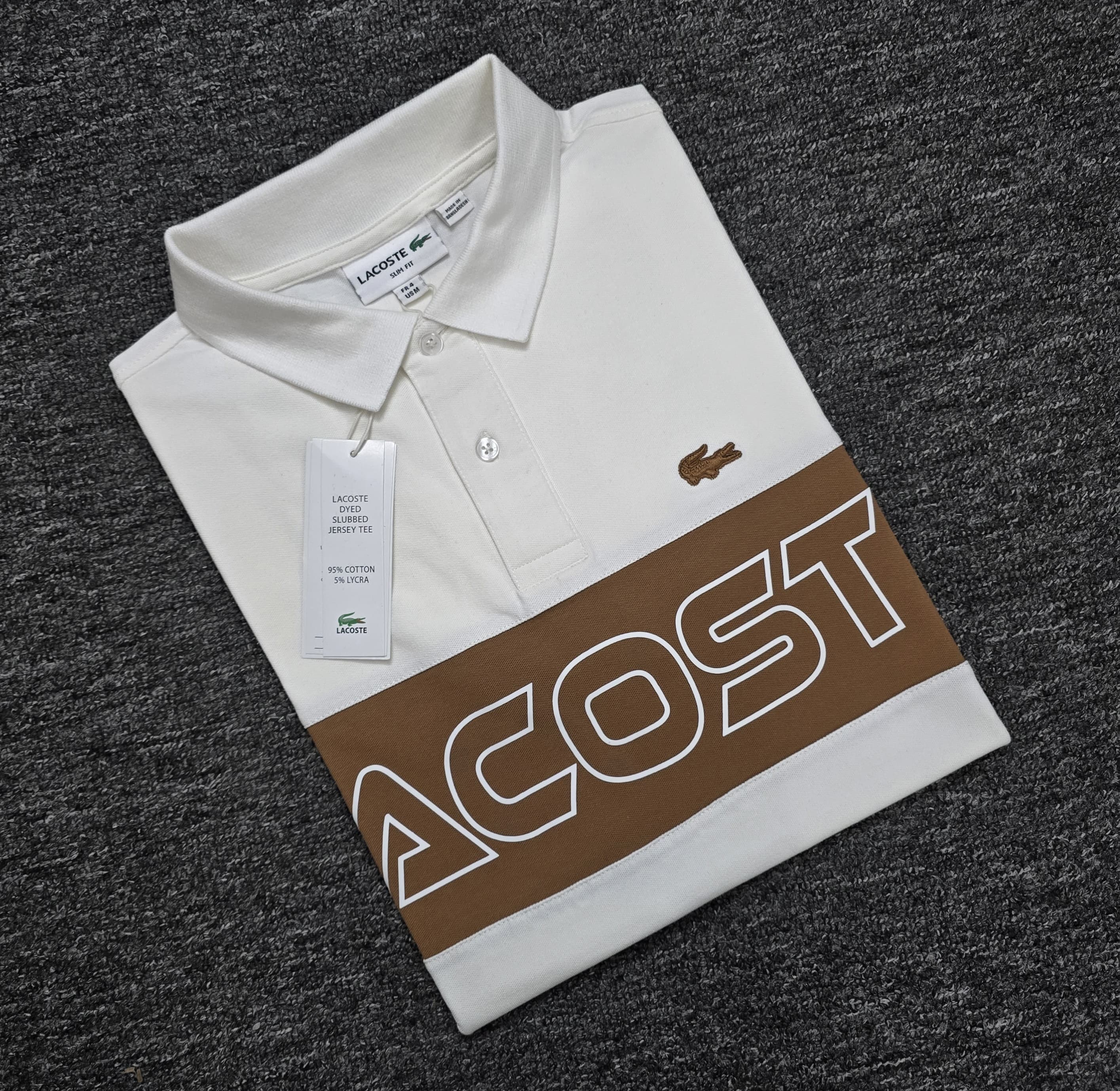 Lacoste Colorblock Logo Premium Polo Shirt