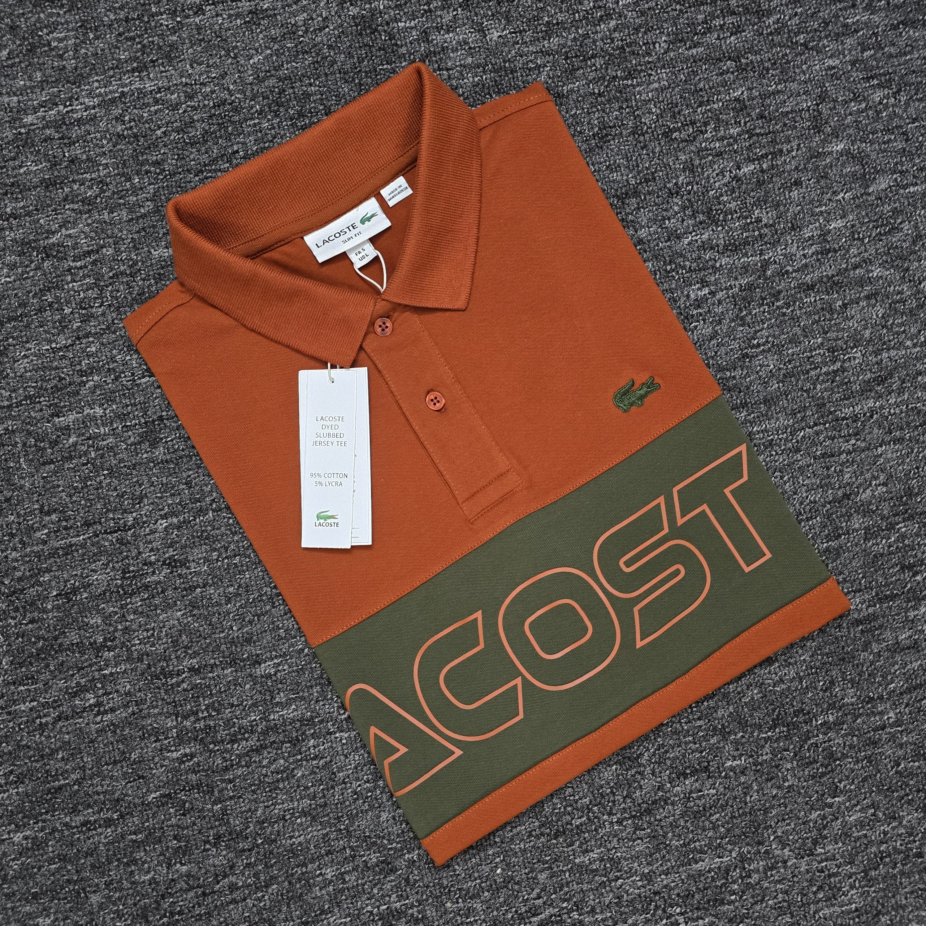 Lacoste Colorblock Logo Premium Polo Shirt