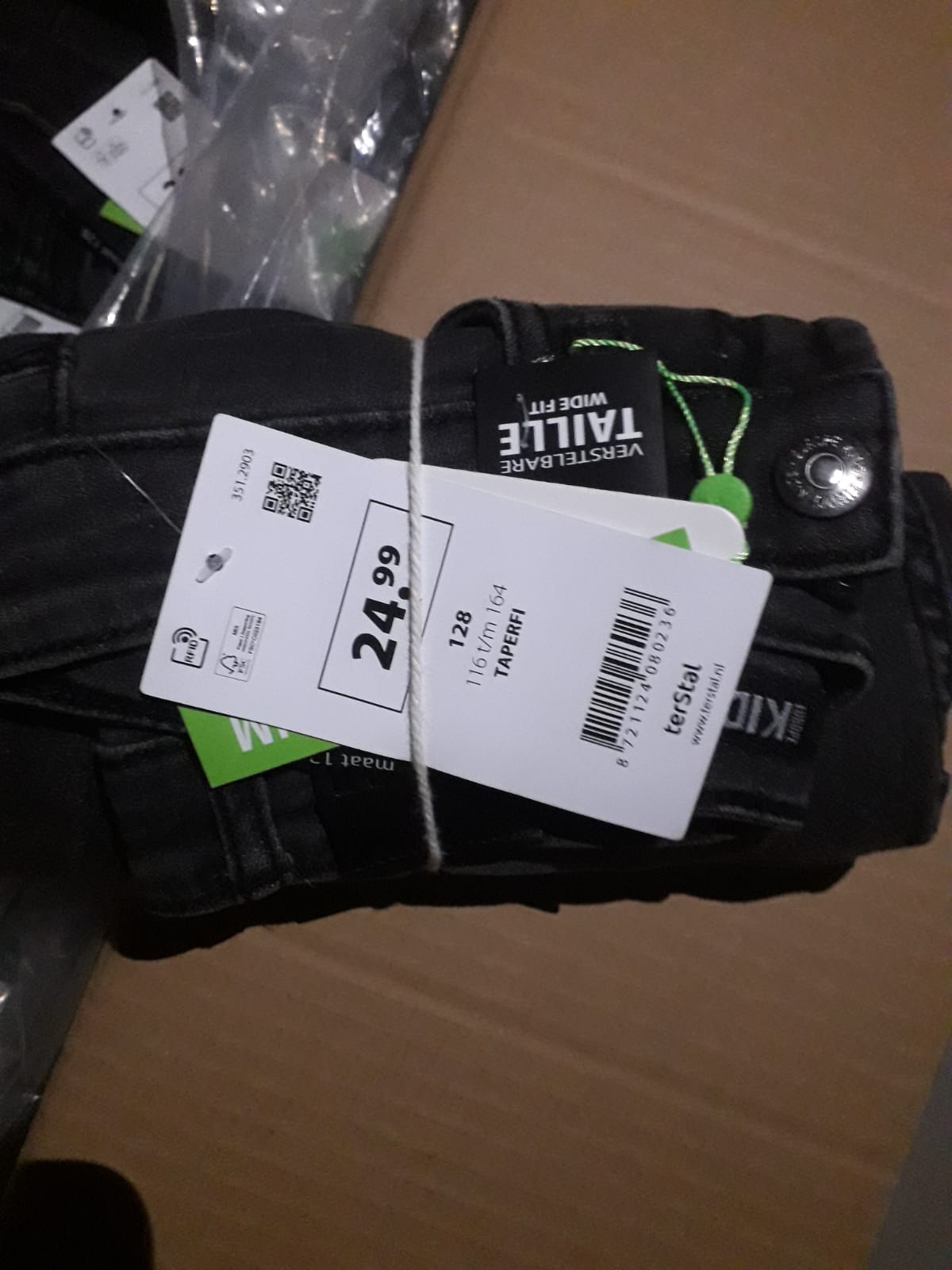 Kids and  Boys Stretch Denim Pant.