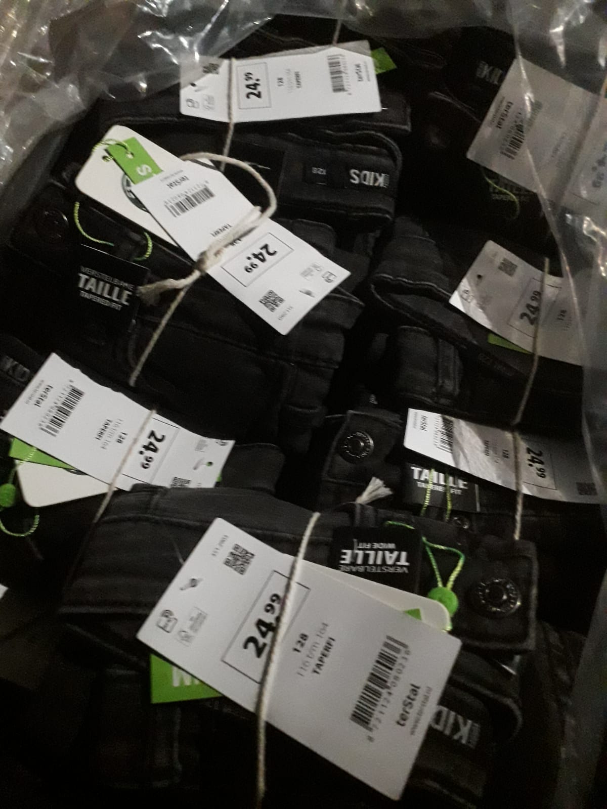 Kids and  Boys Stretch Denim Pant.