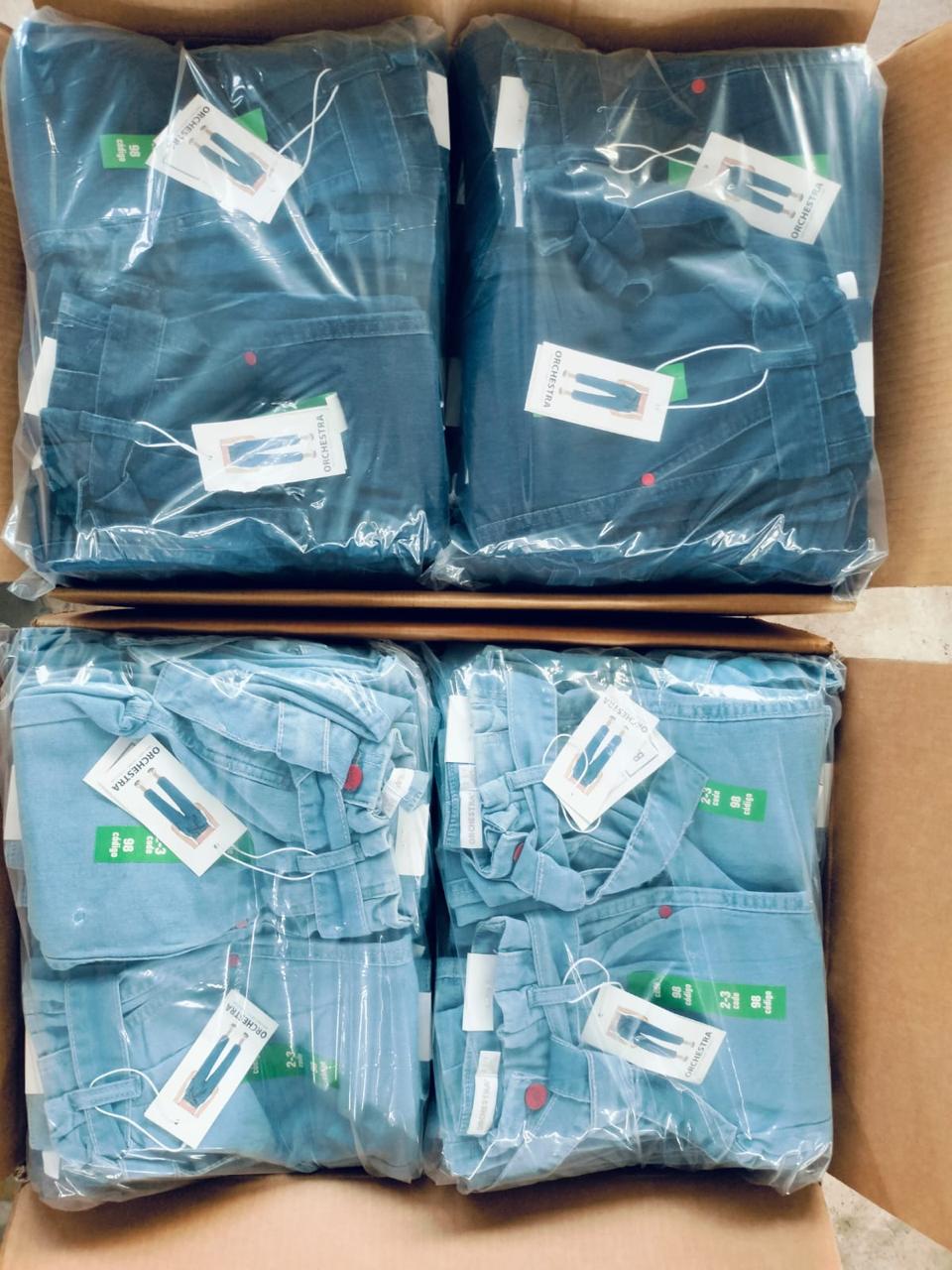 Orchestra Kids’ Paper bag Waist Denim Pants