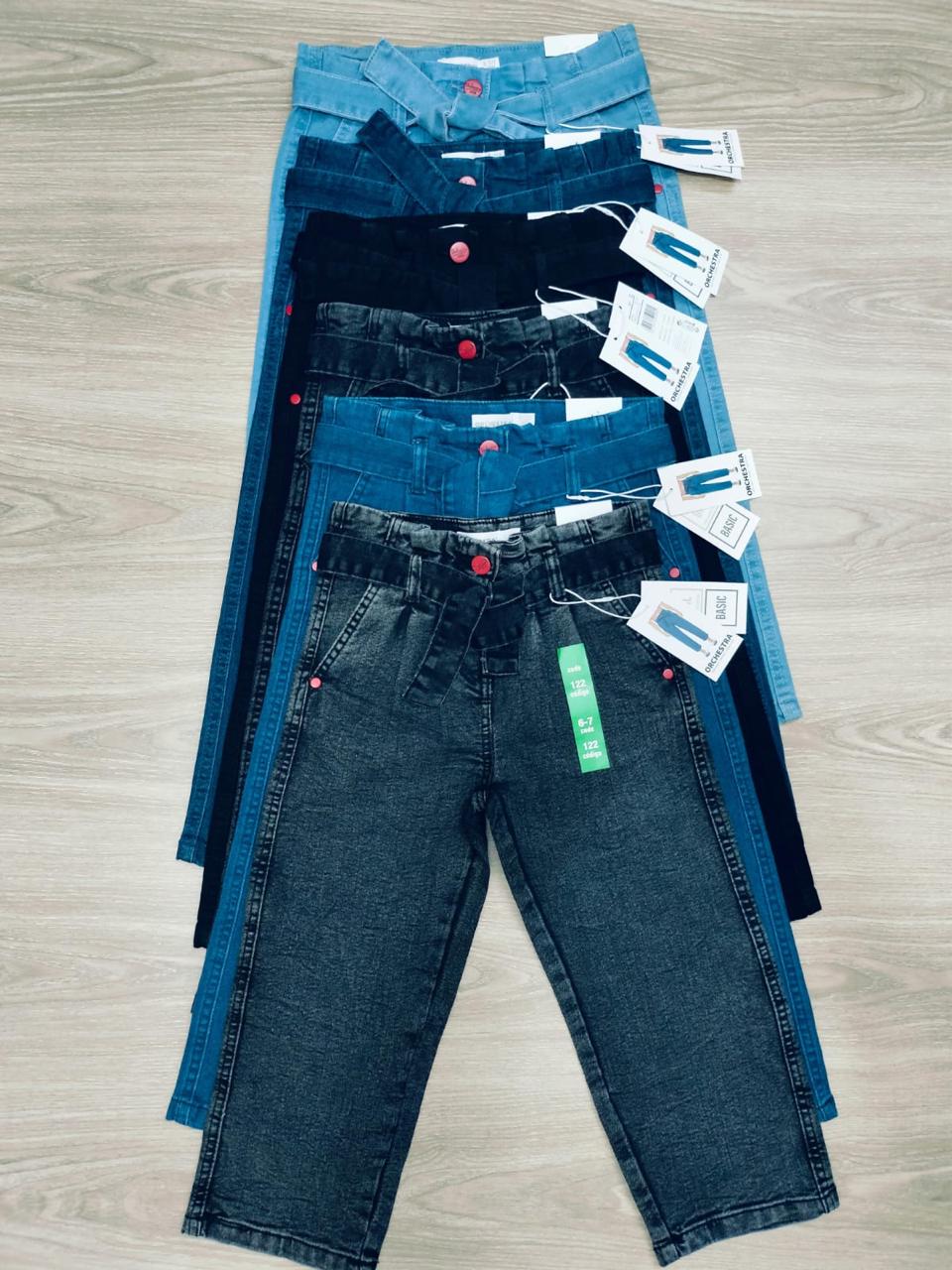 Orchestra Kids’ Paper bag Waist Denim Pants
