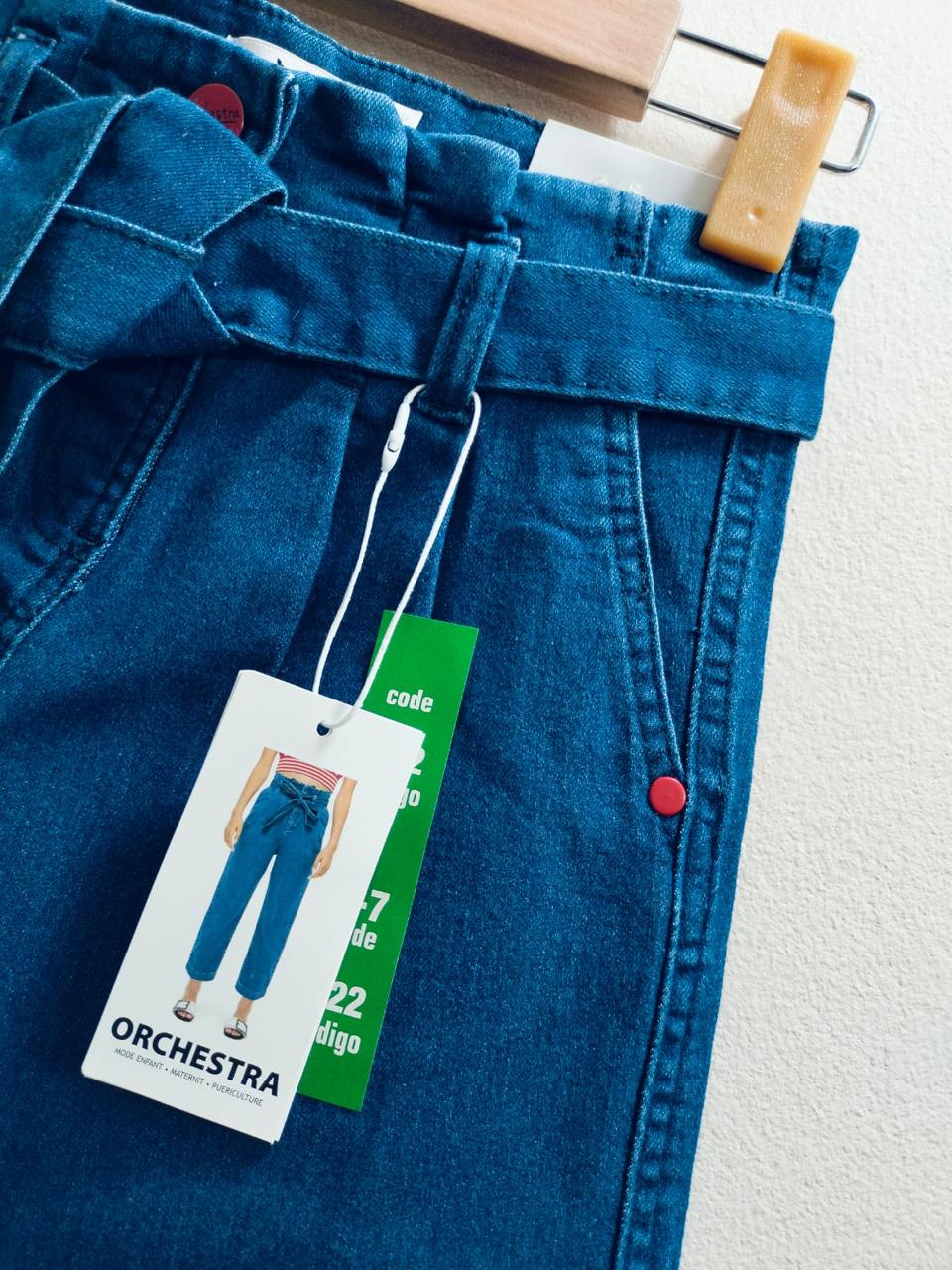 Orchestra Kids’ Paper bag Waist Denim Pants
