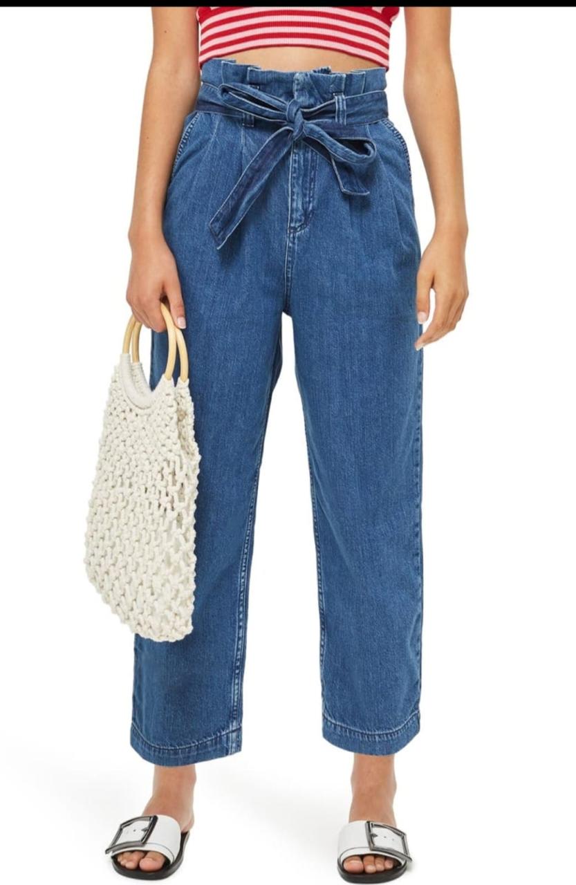 Orchestra Kids’ Paper bag Waist Denim Pants