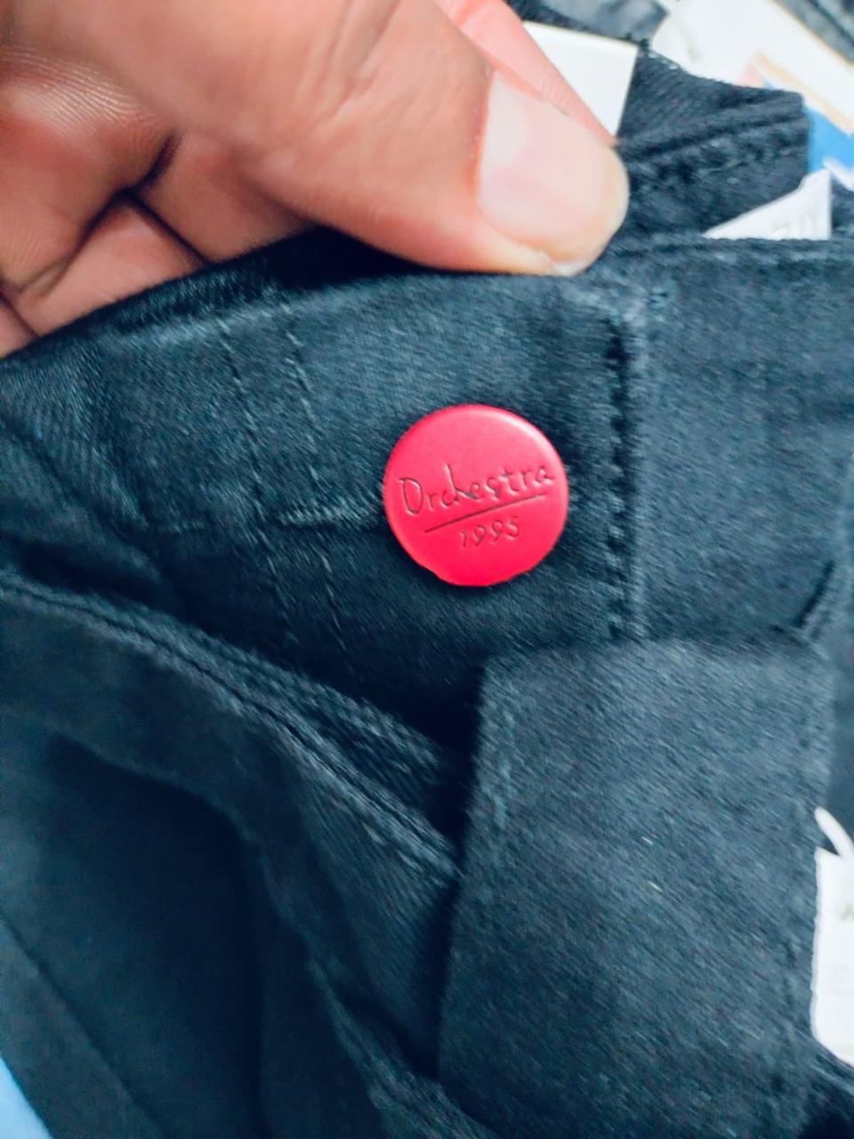 Orchestra Kids’ Paper bag Waist Denim Pants